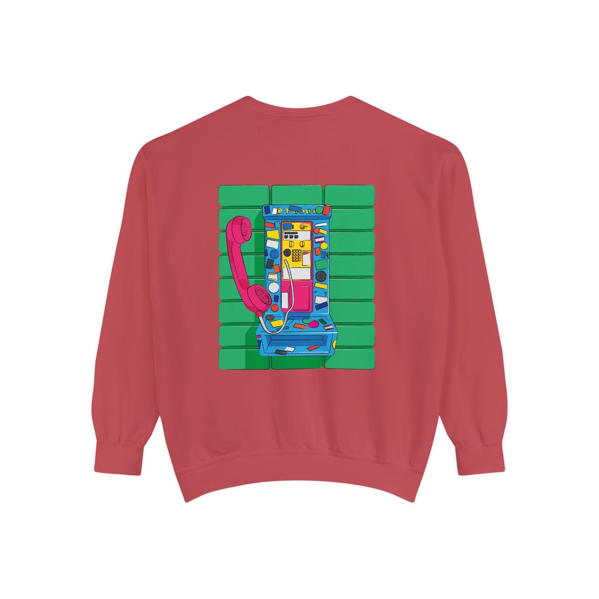 BadBrooklyn Retro Payphone Premium Sweatshirt