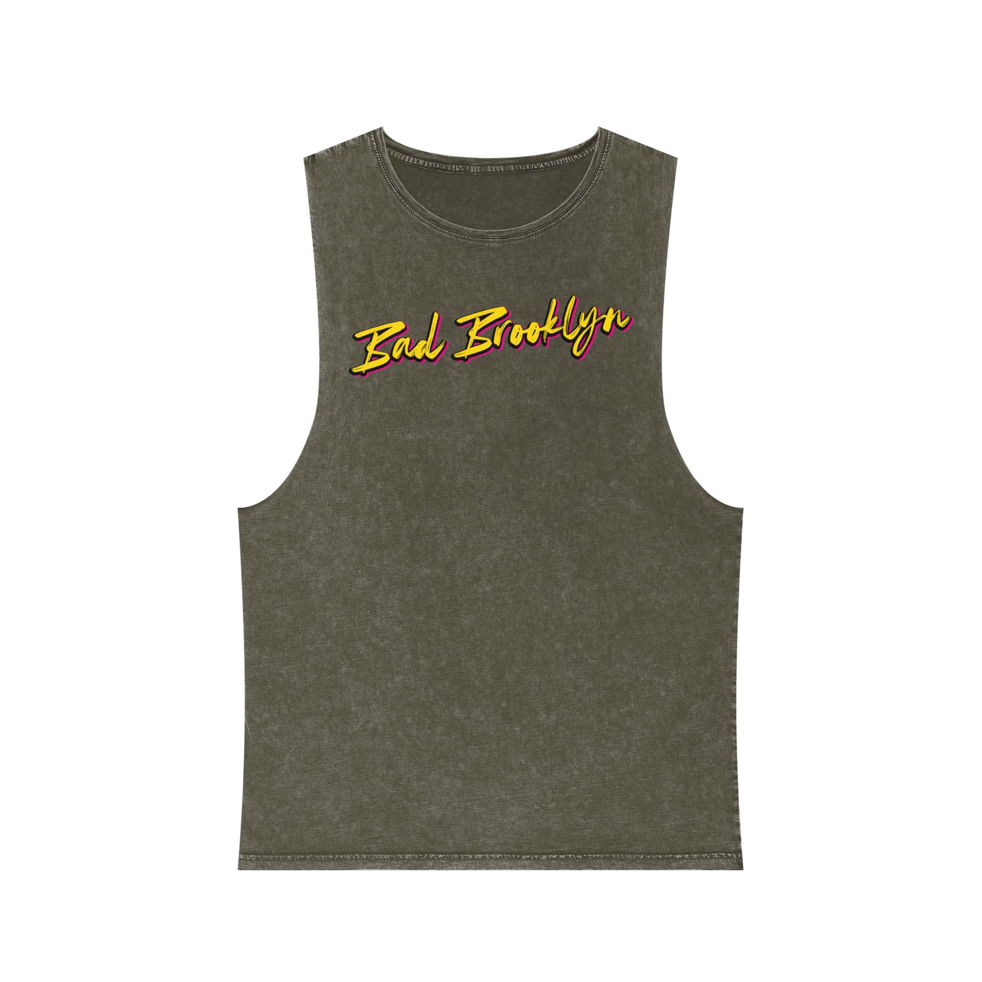 BadBrooklyn Gold Classic Stonewash Tank