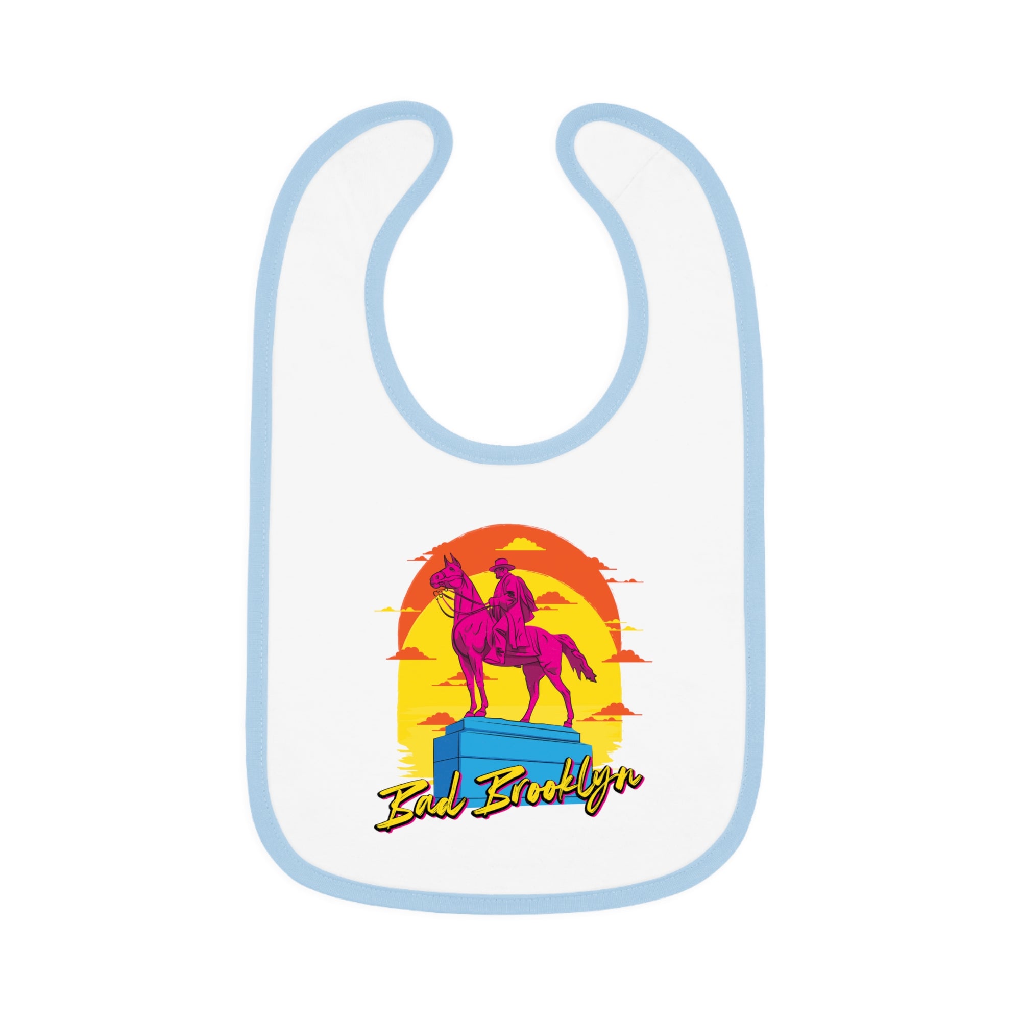 BadBrooklyn Western Cowboy Baby Bib