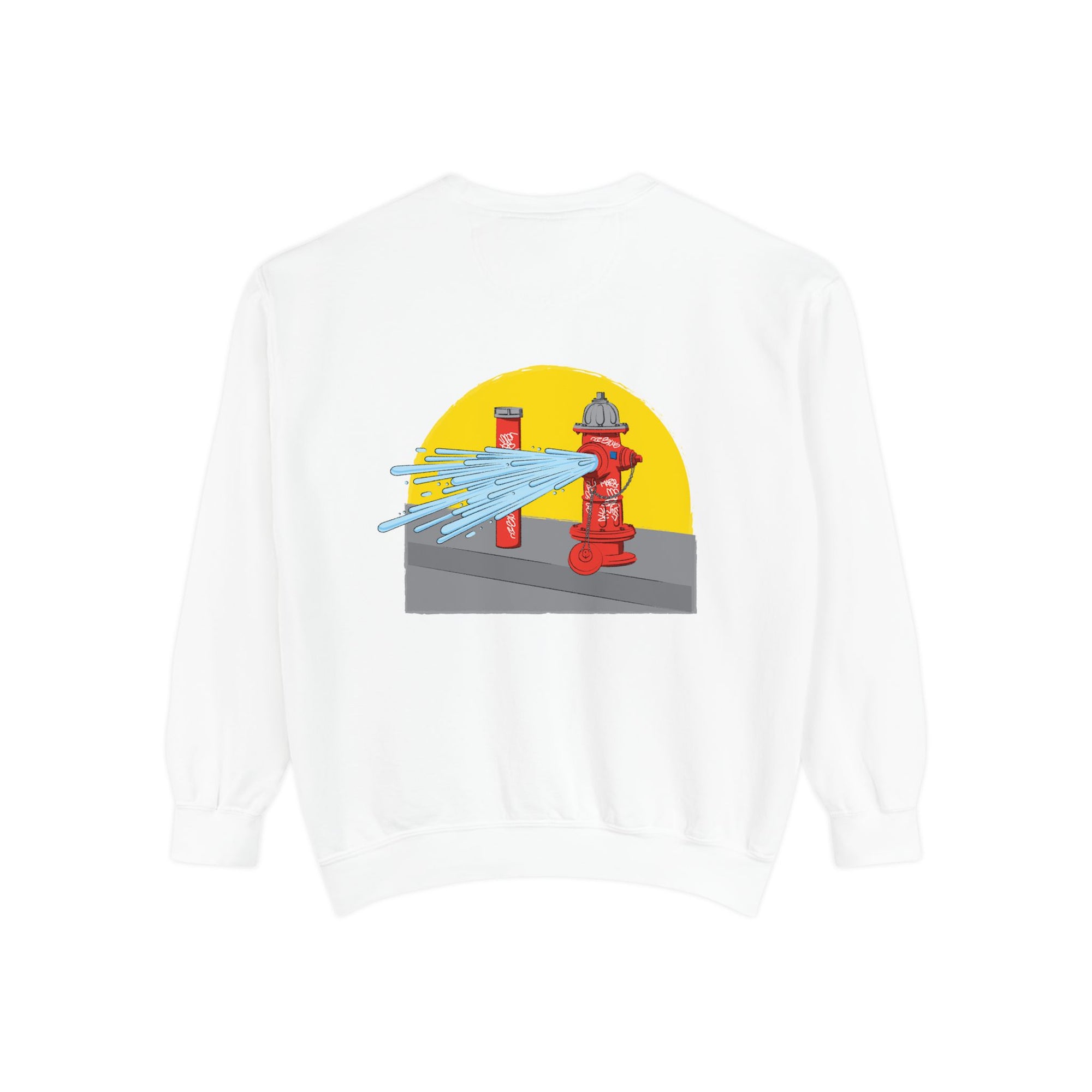 BadBrooklyn Street Fire Hydrant Premium Sweatshirt