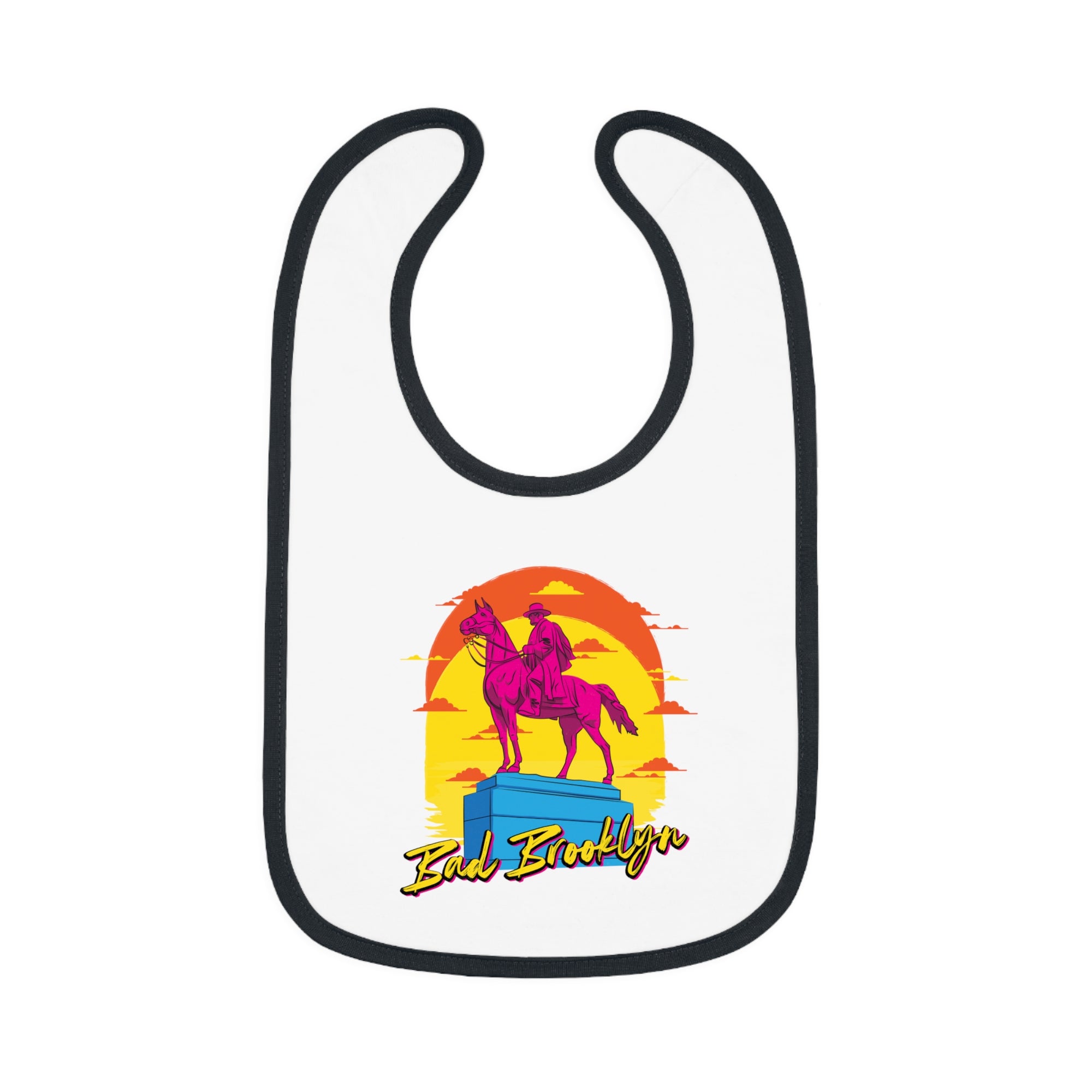 BadBrooklyn Western Cowboy Baby Bib