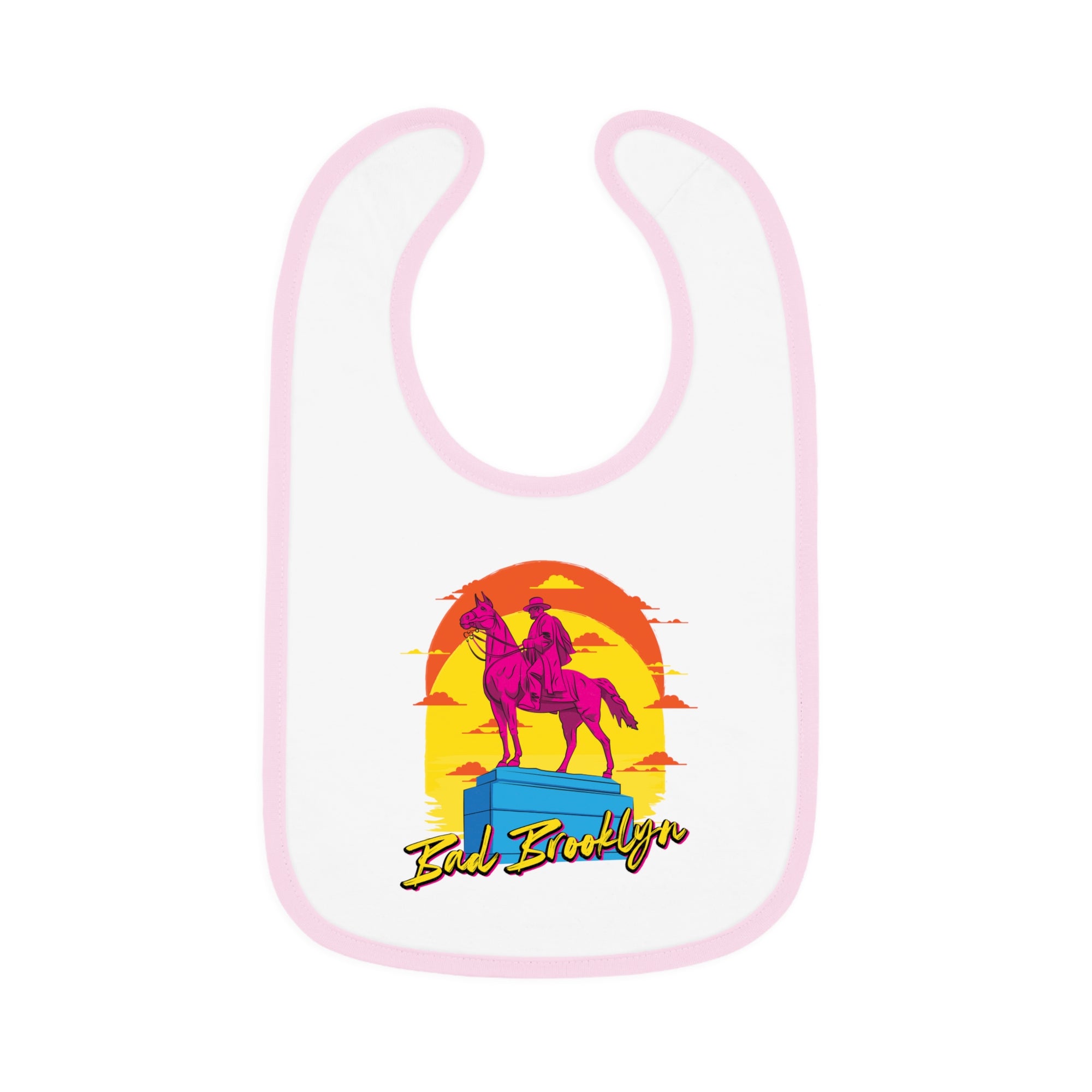 BadBrooklyn Western Cowboy Baby Bib