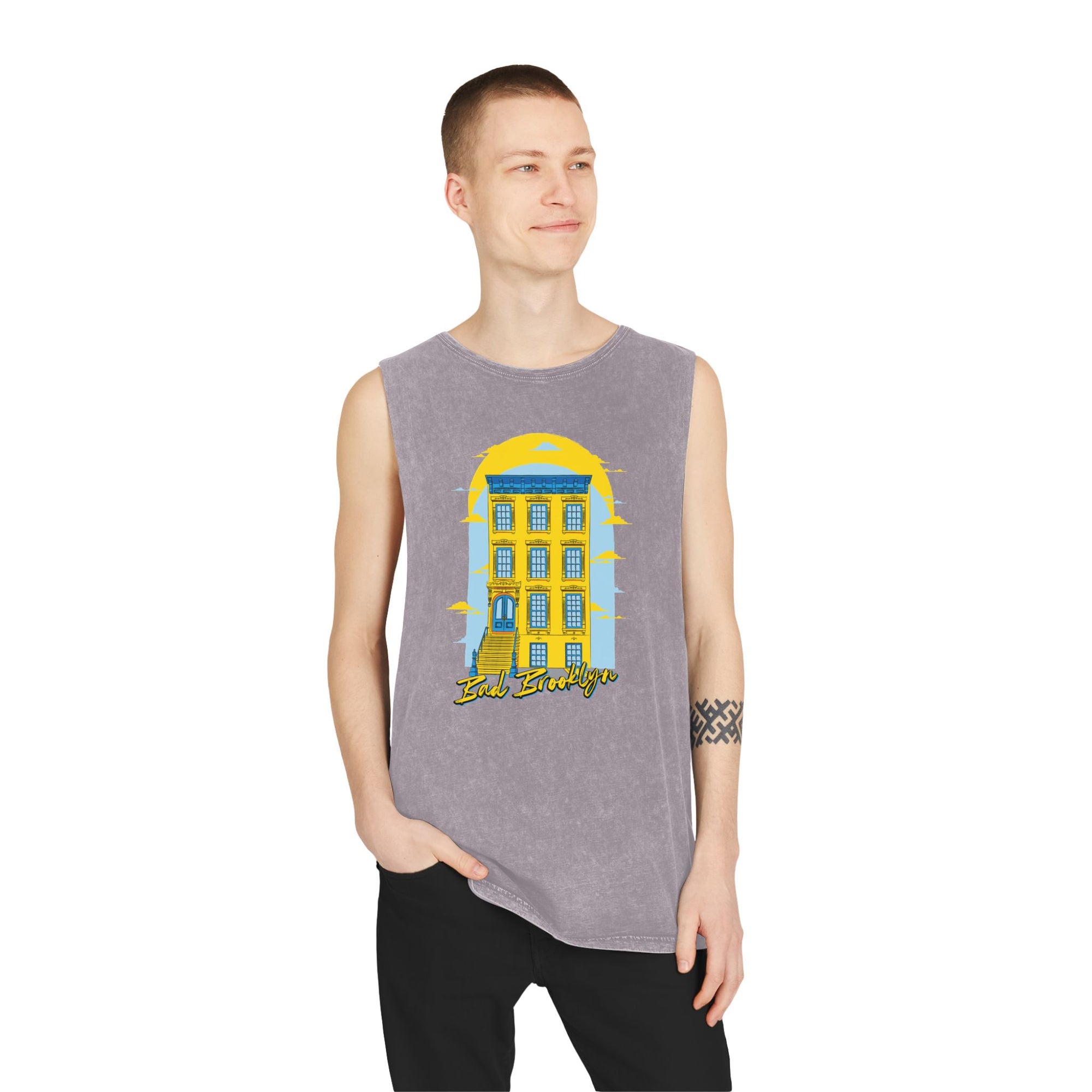 BadBrooklyn Classic Building Stonewash Tank