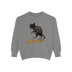 BadBrooklyn Street Rat Smoking Premium Sweatshirt
