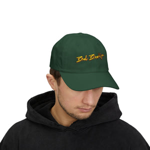 BadBrooklyn Gold Classic Embroidered Dad Cap