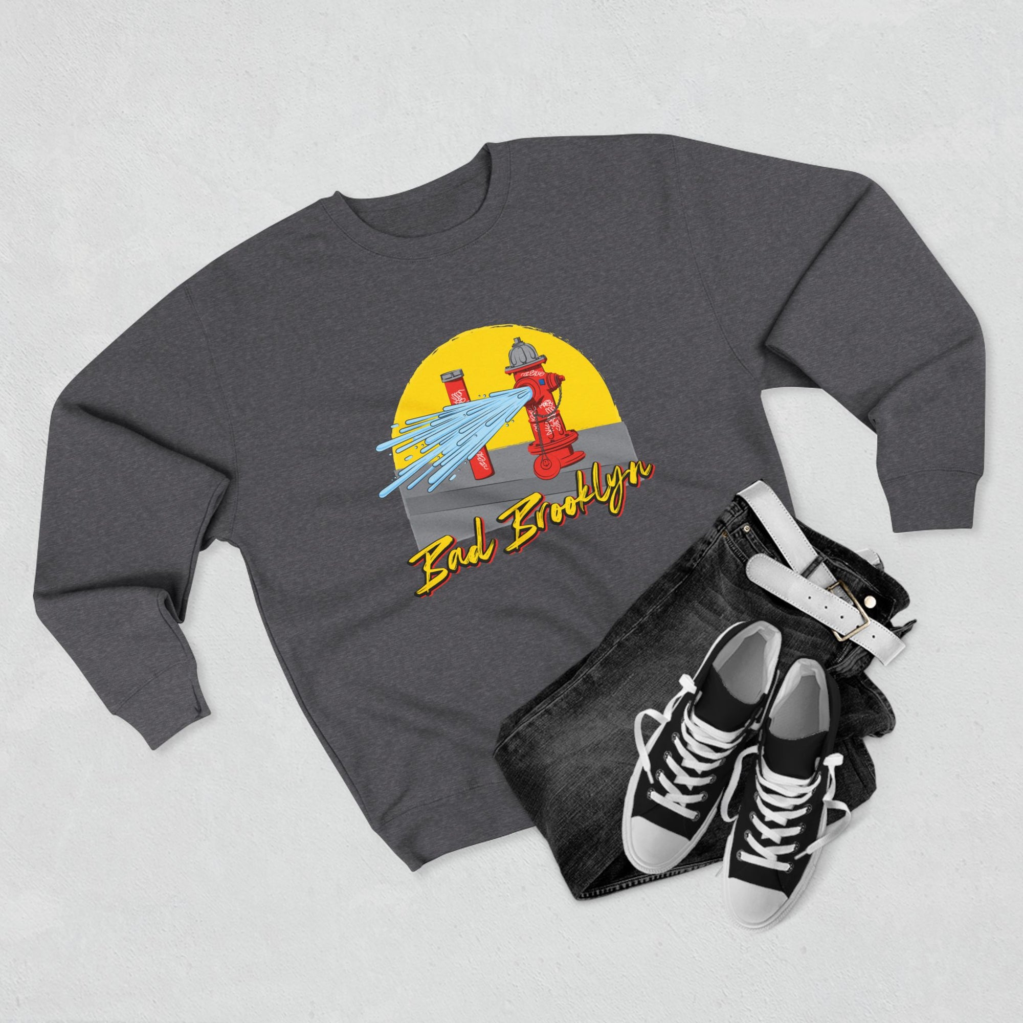 BadBrooklyn Street Fire Hydrant Sweatshirt