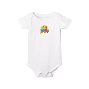 BadBrooklyn Street Fire Hydrant Baby Infant Jersey Bodysuit