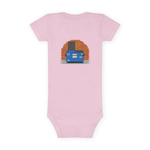 BadBrooklyn Dumpster Alley Short Sleeve Baby Onesie