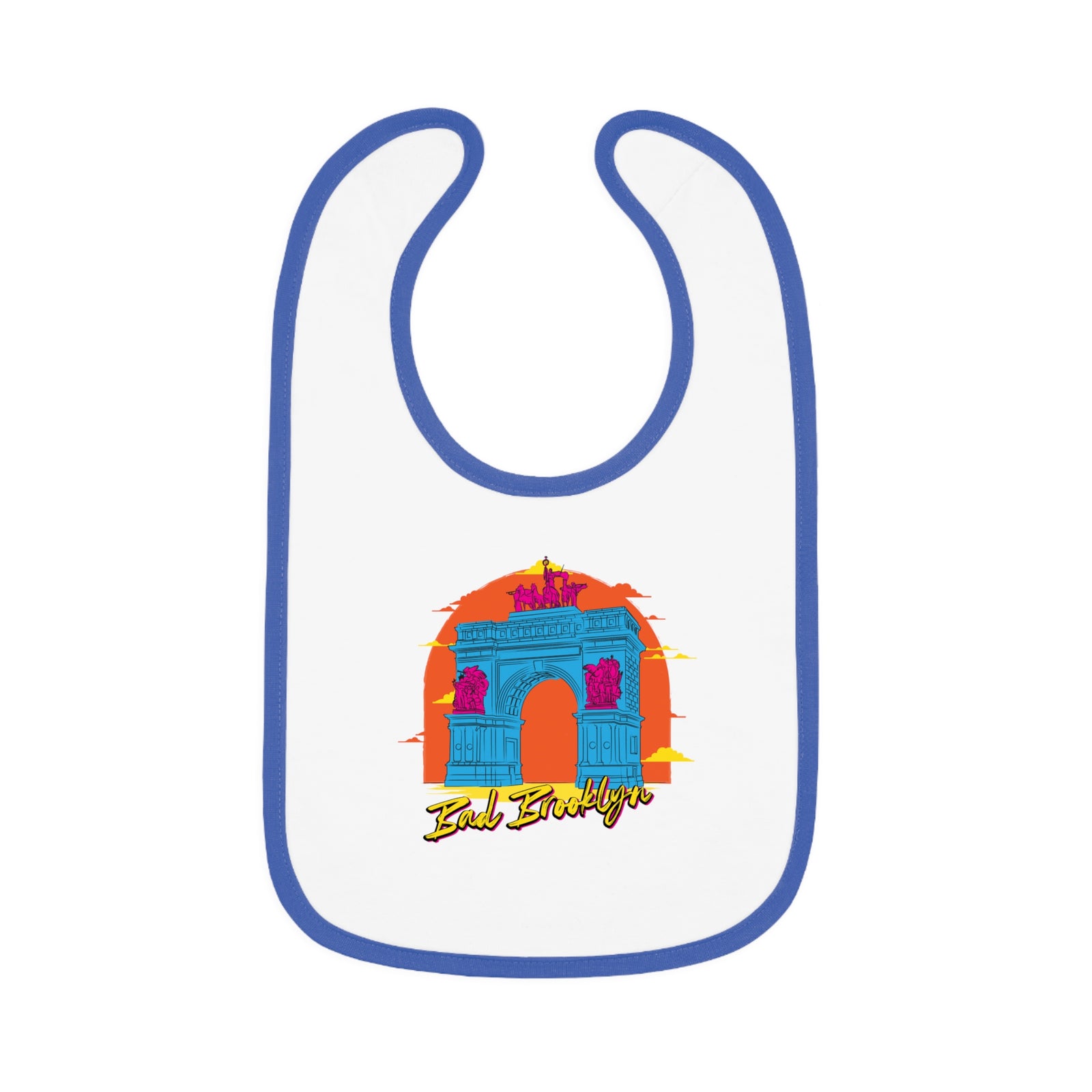 BadBrooklyn Archway Premium Baby Bibb