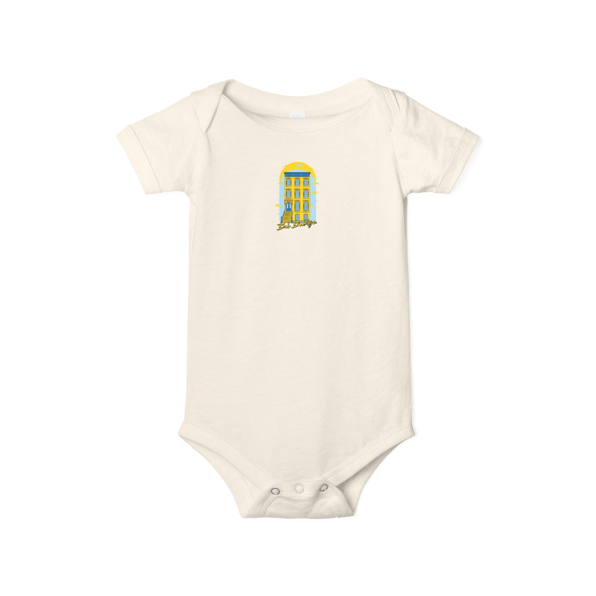 BadBrooklyn Classic Building Baby Infant Jersey Bodysuit