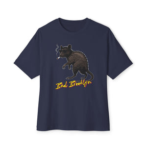 BadBrooklyn Street Rat Smoking Graphic Shirt