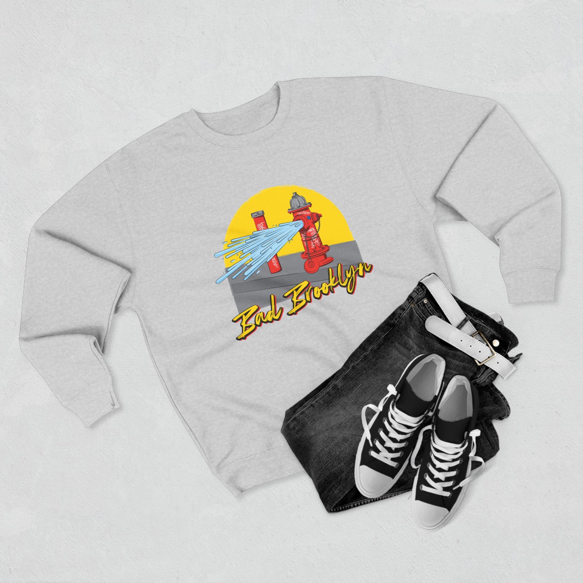 BadBrooklyn Street Fire Hydrant Sweatshirt