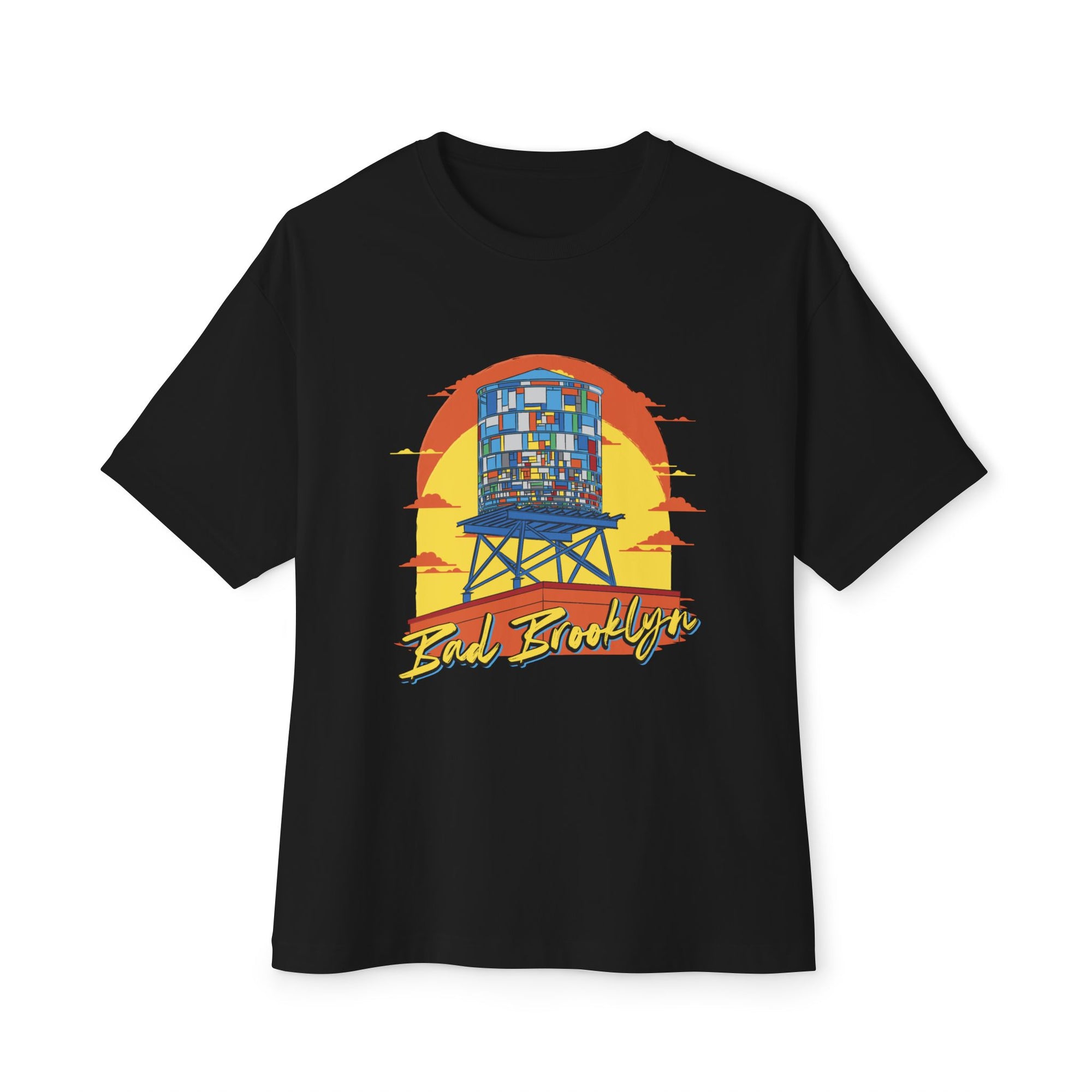 BadBrooklyn Water Tower Sunset Shirt