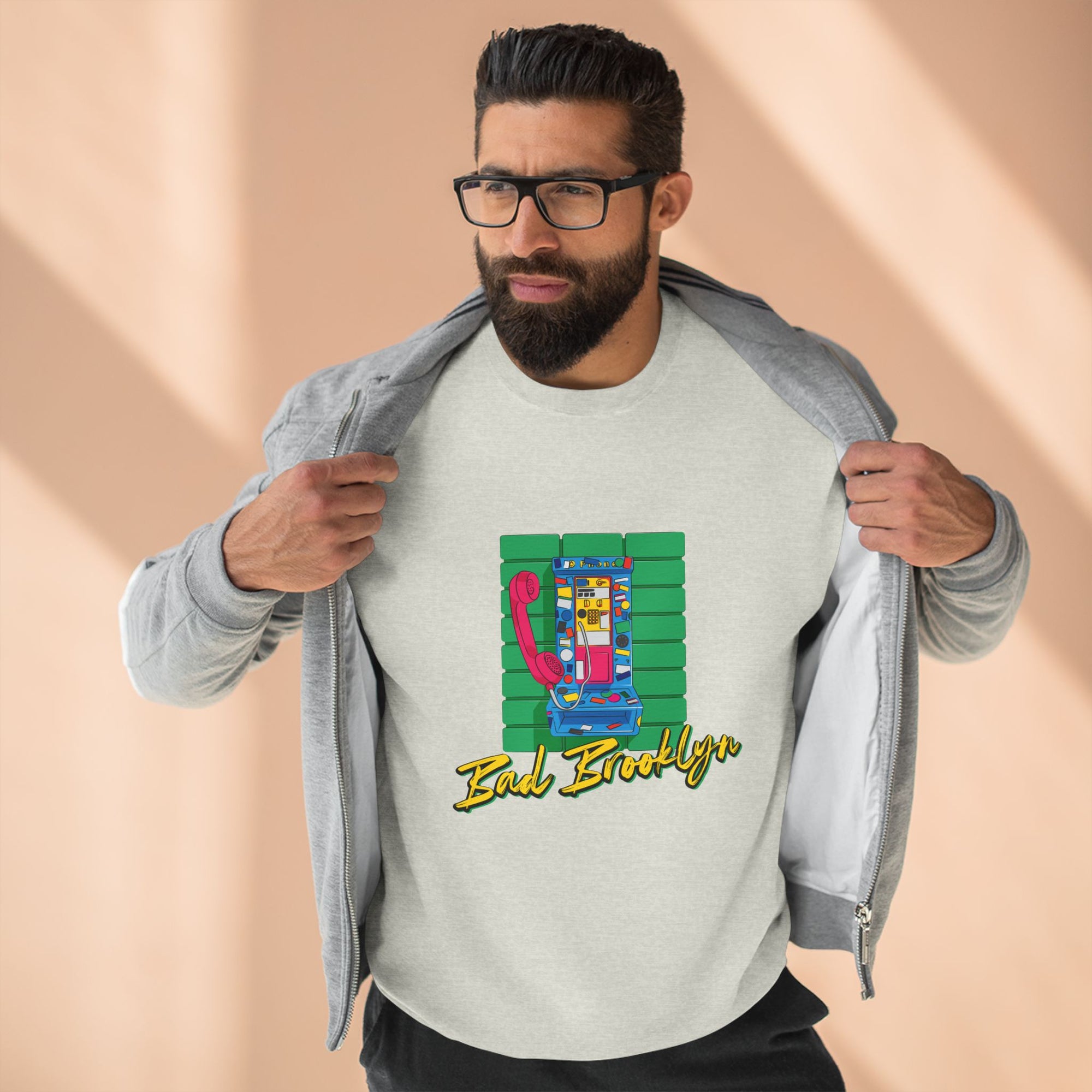 BadBrooklyn Retro Payphone Sweatshirt