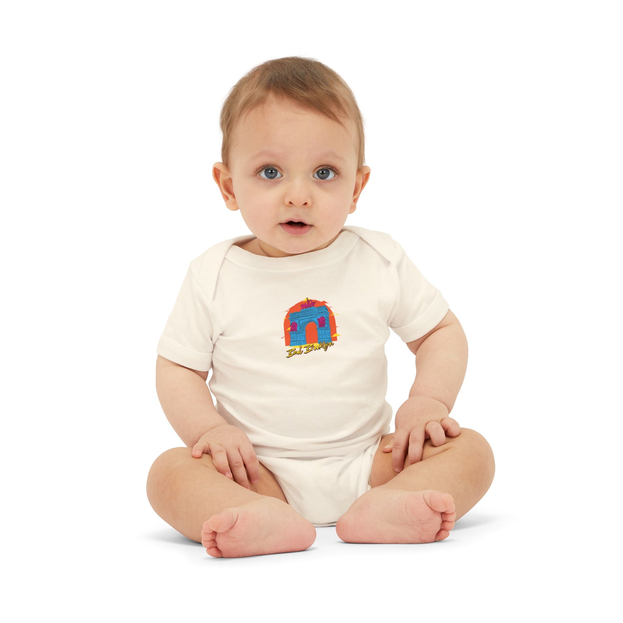 BadBrooklyn Archway Baby Infant Jersey Bodysuit