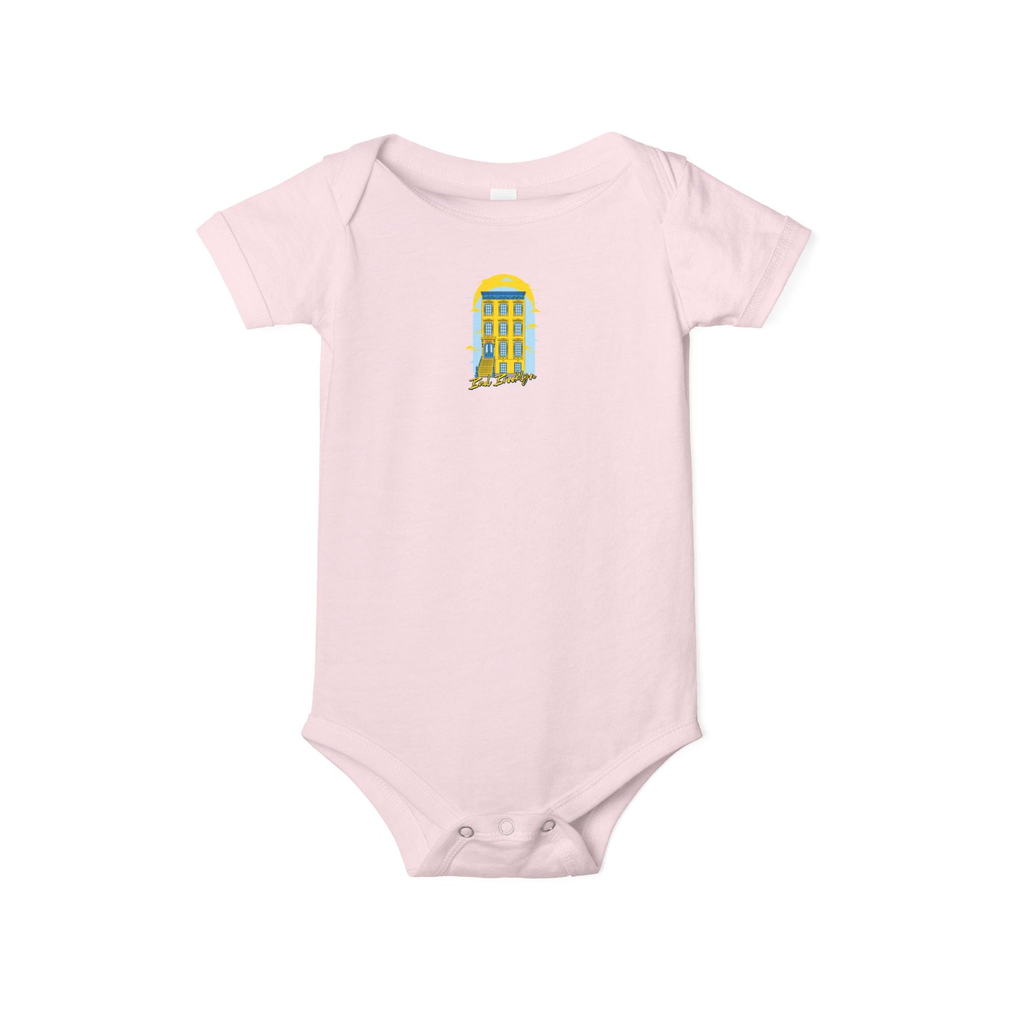BadBrooklyn Classic Building Baby Infant Jersey Bodysuit