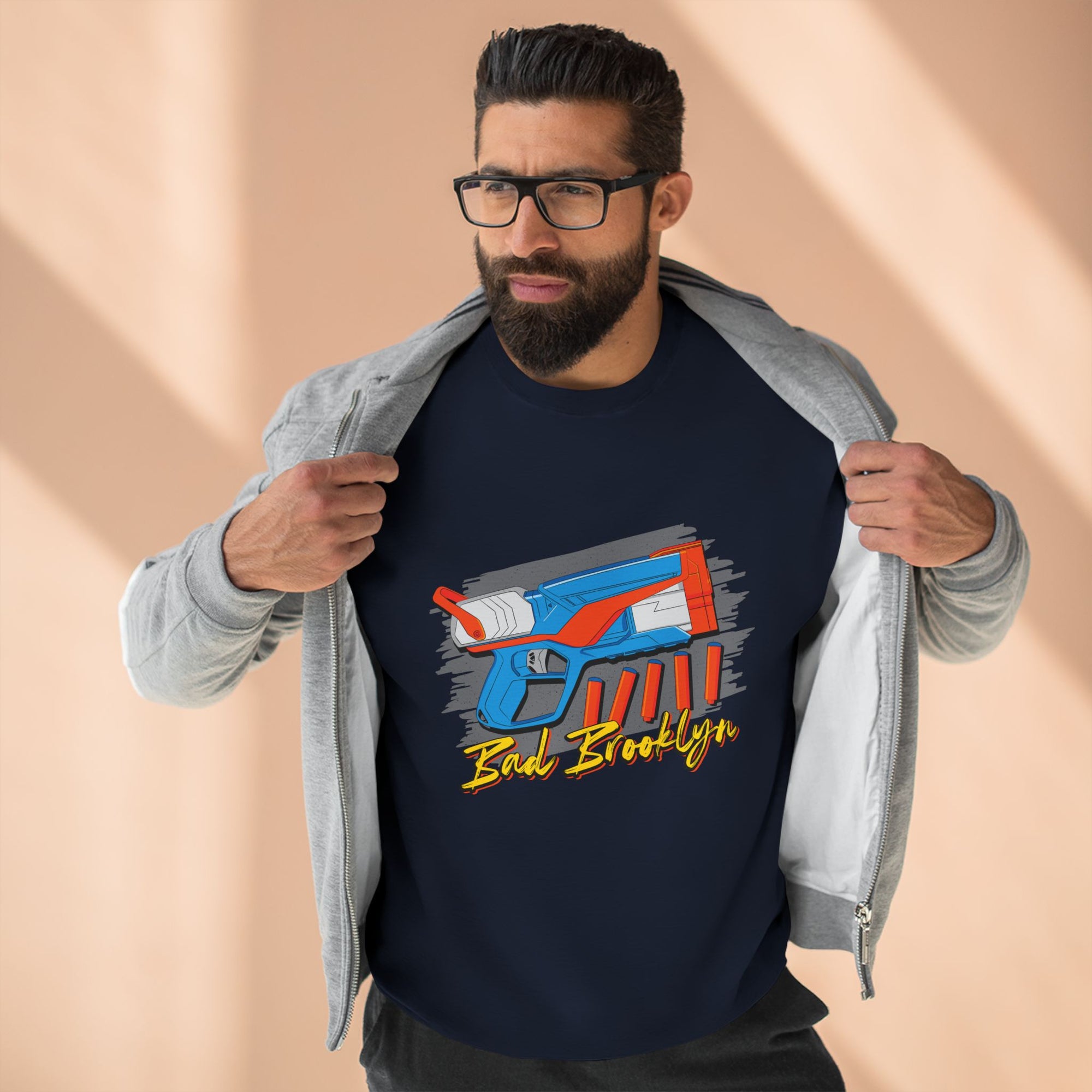 BadBrooklyn Nerf Retro Blaster Sweatshirt