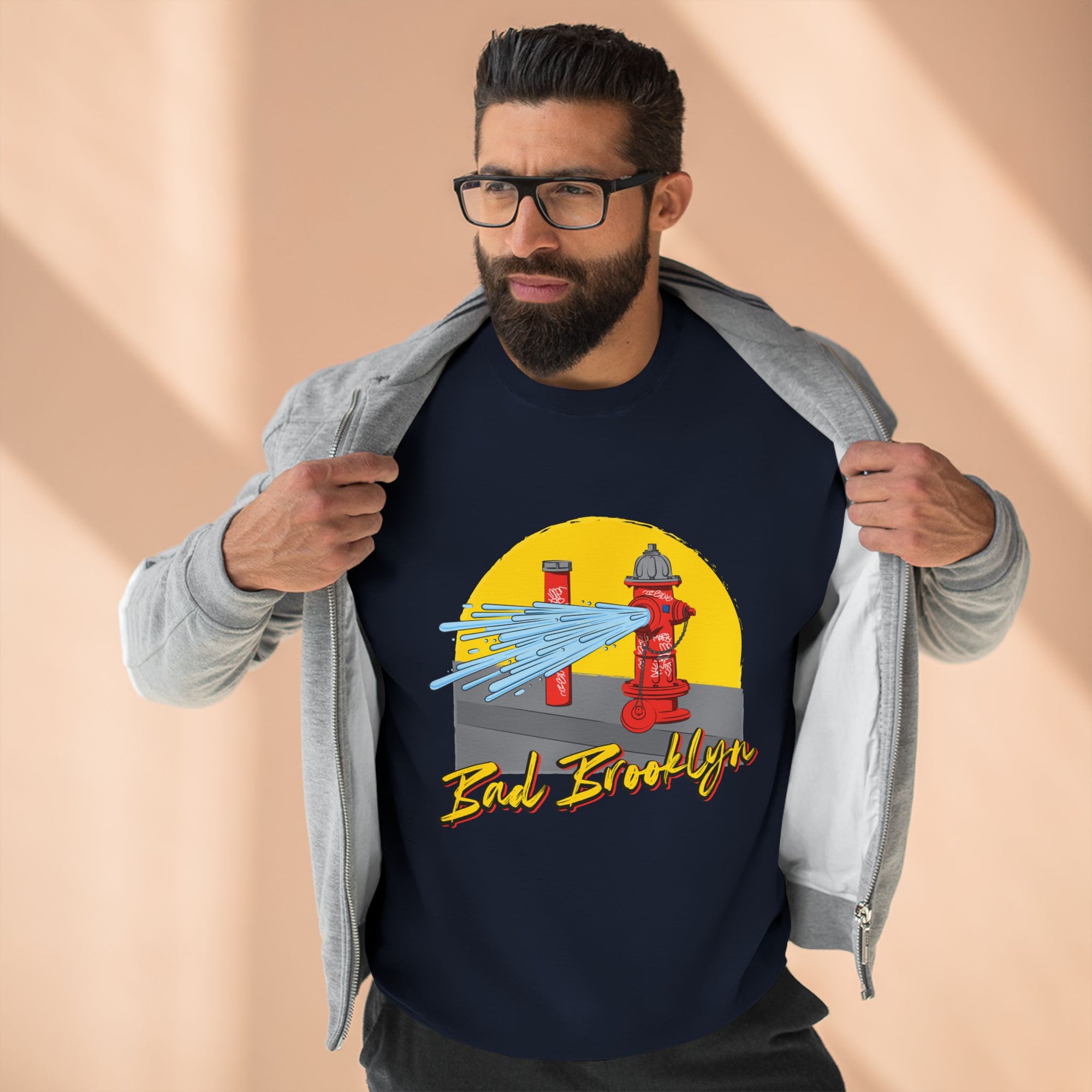 BadBrooklyn Street Fire Hydrant Sweatshirt