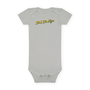 BadBrooklyn Bridge Vibes Short Sleeve Baby Onesie