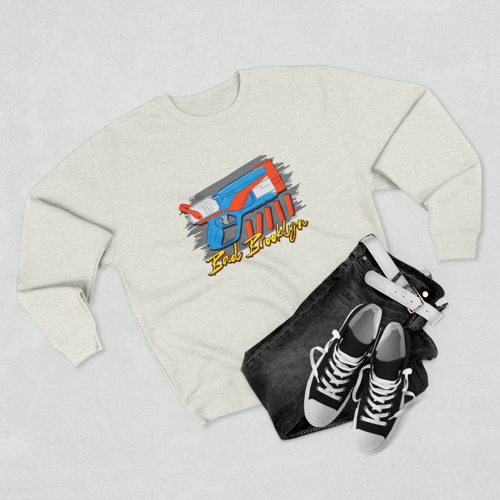 BadBrooklyn Nerf Retro Blaster Sweatshirt