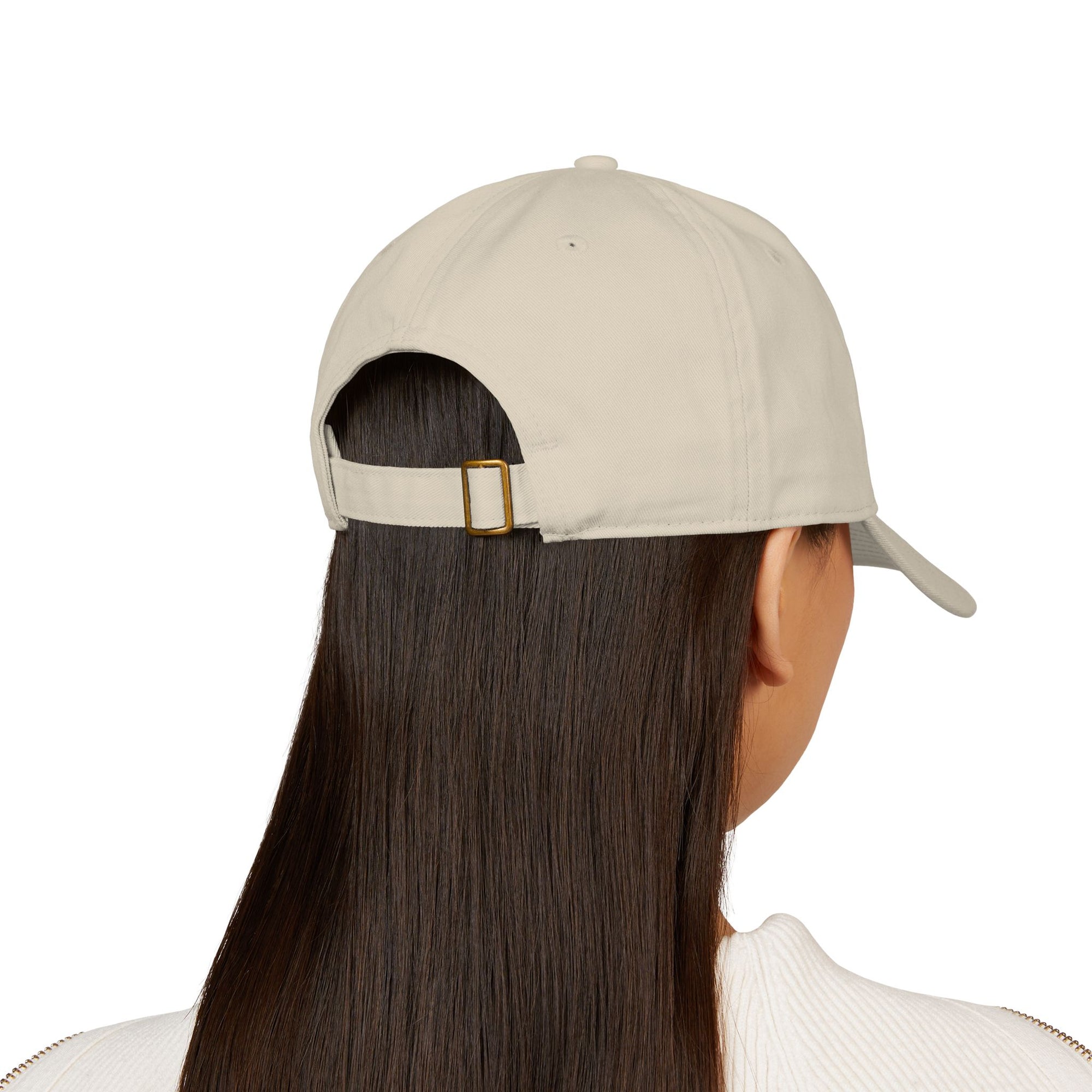 BadBrooklyn Gold Classic Embroidered Baseball Cap