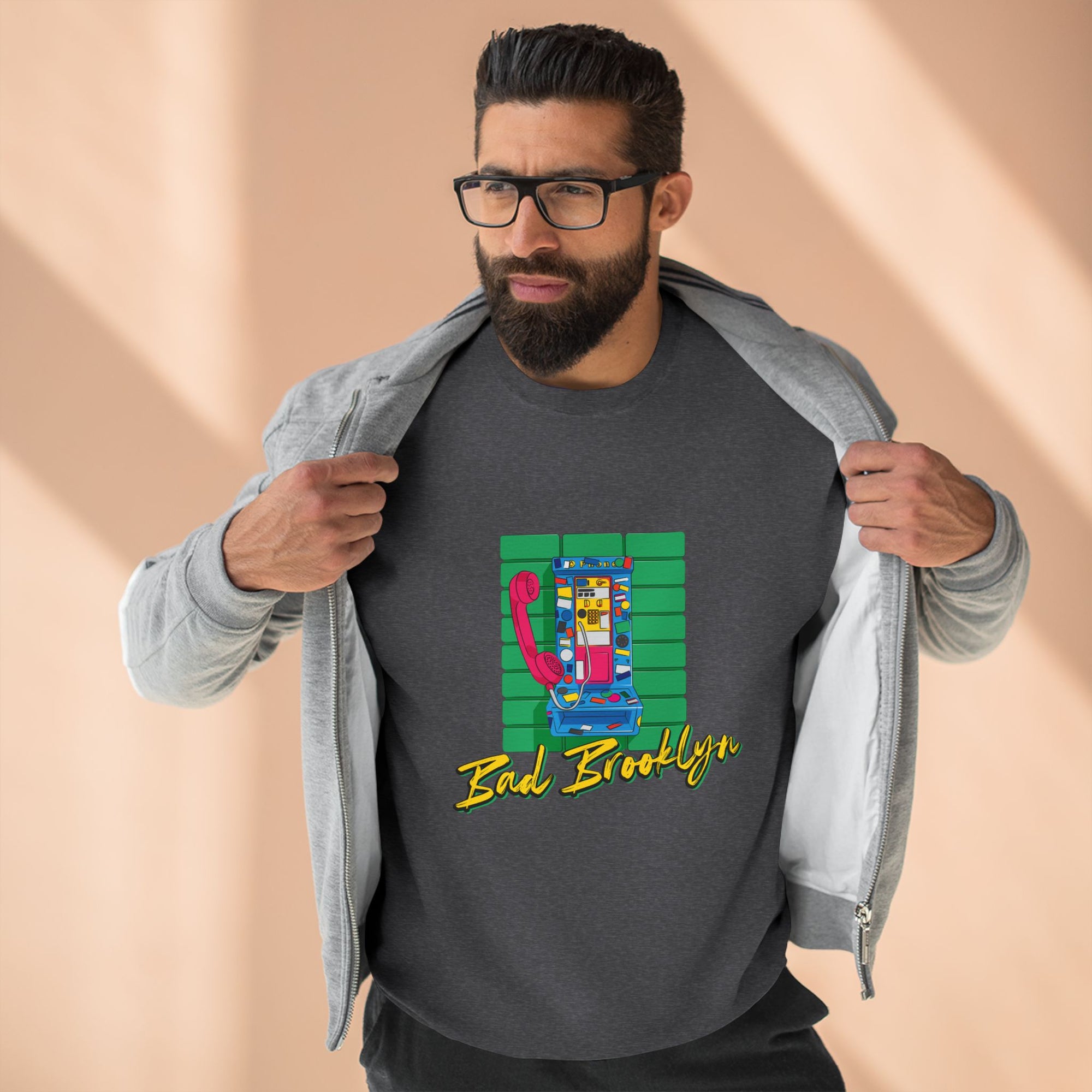 BadBrooklyn Retro Payphone Sweatshirt