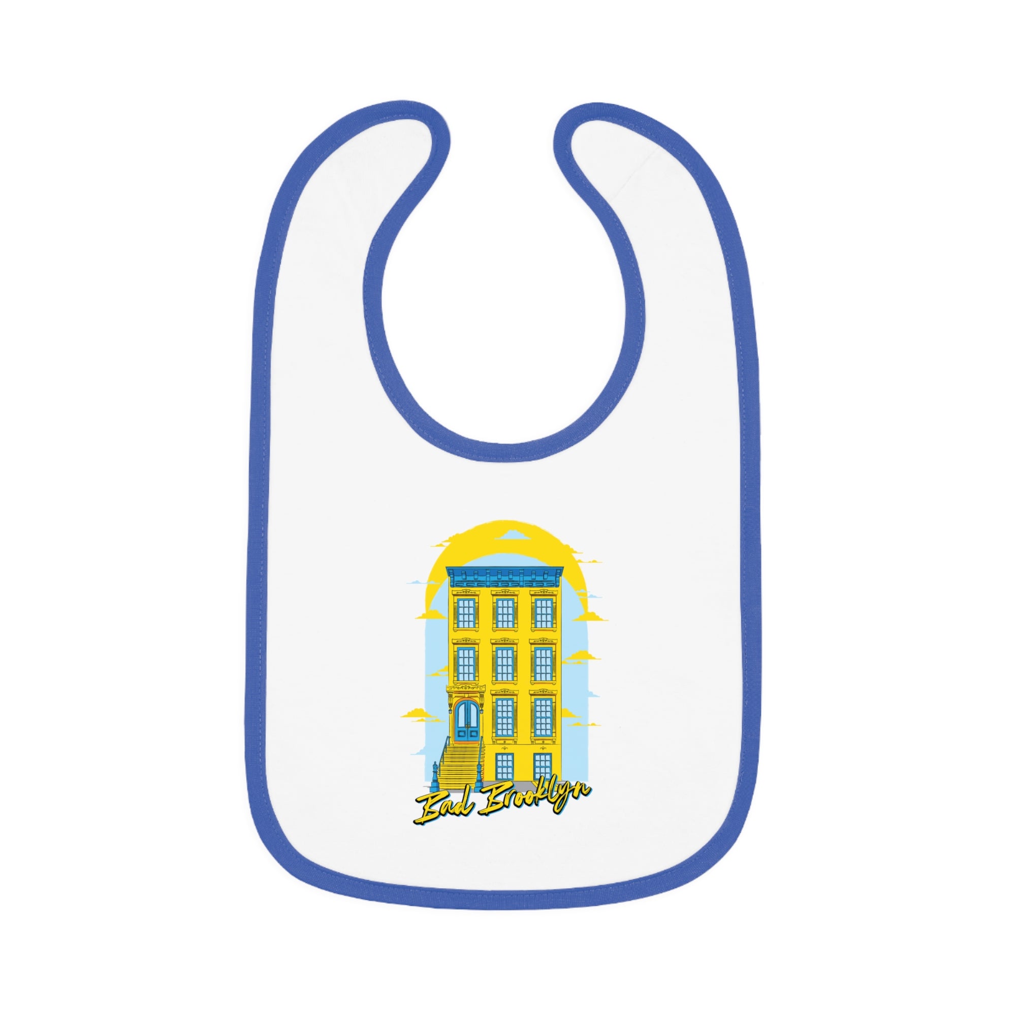 BadBrooklyn Classic Building Baby Bib