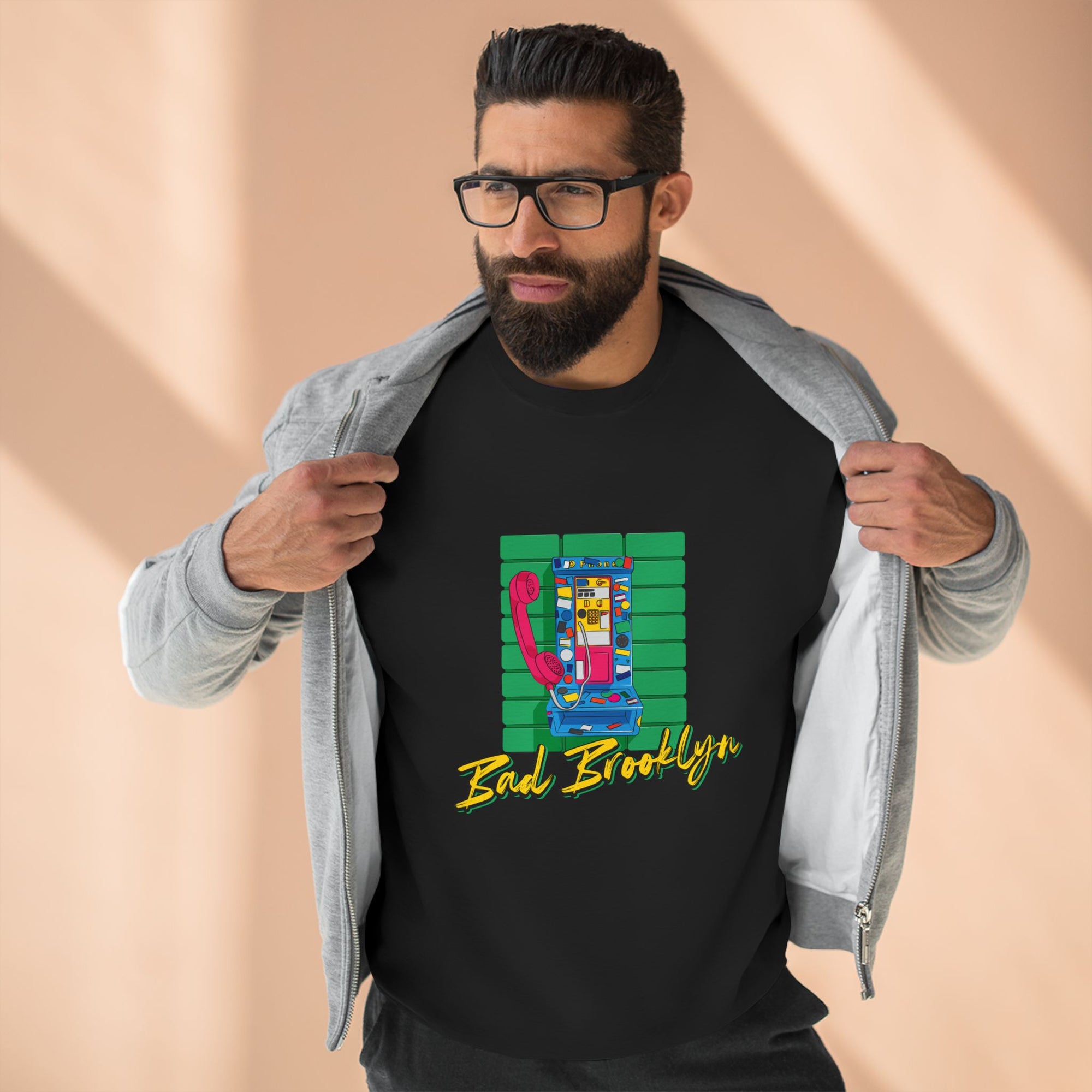 BadBrooklyn Retro Payphone Sweatshirt
