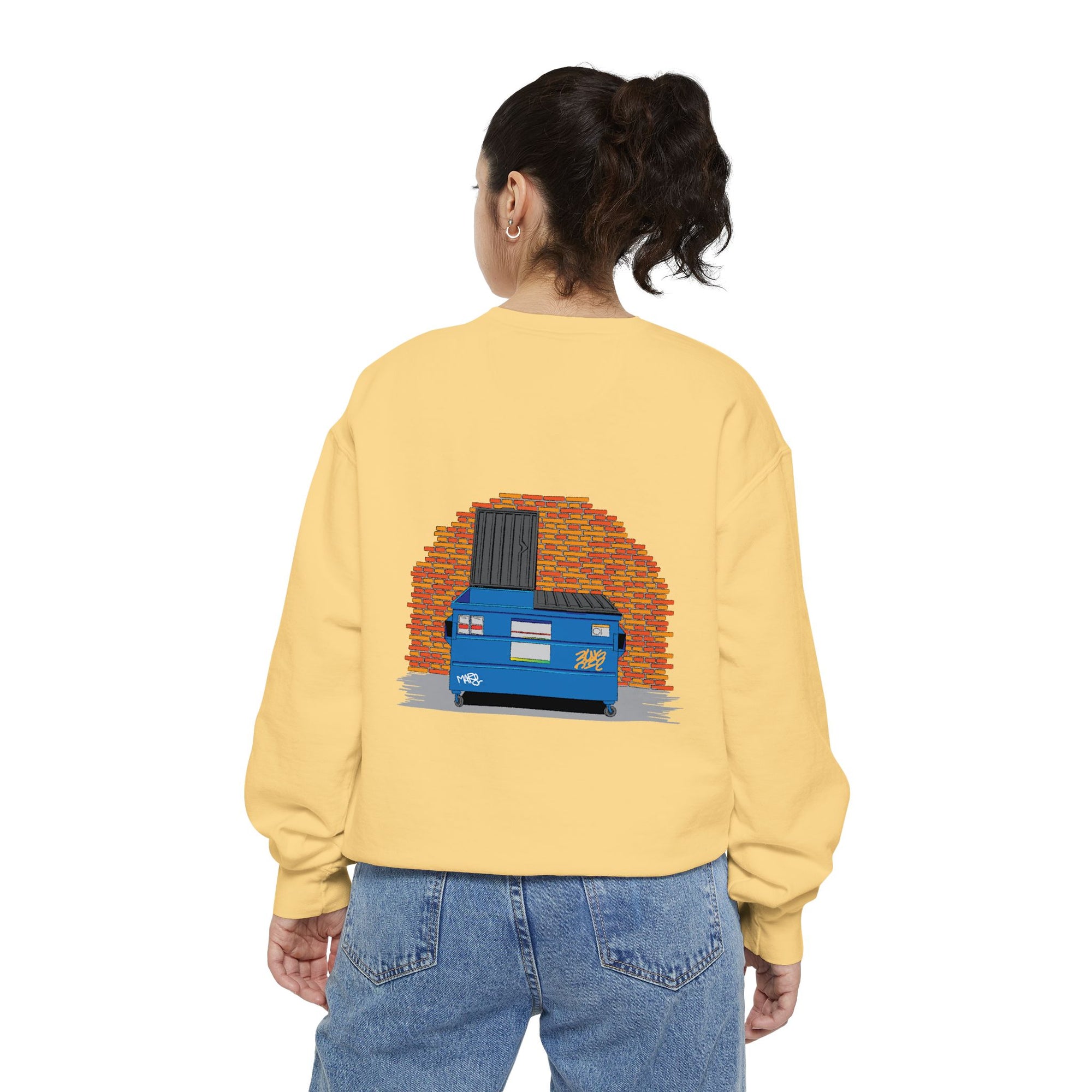 BadBrooklyn Dumpster Alley Premium Sweatshirt