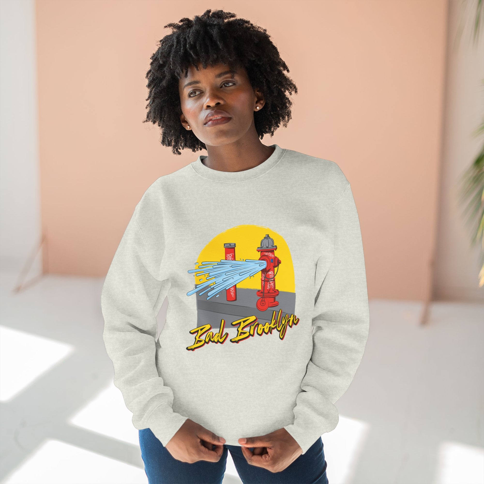BadBrooklyn Street Fire Hydrant Sweatshirt