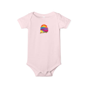BadBrooklyn Sunset Subway Baby Infant Jersey Bodysuit