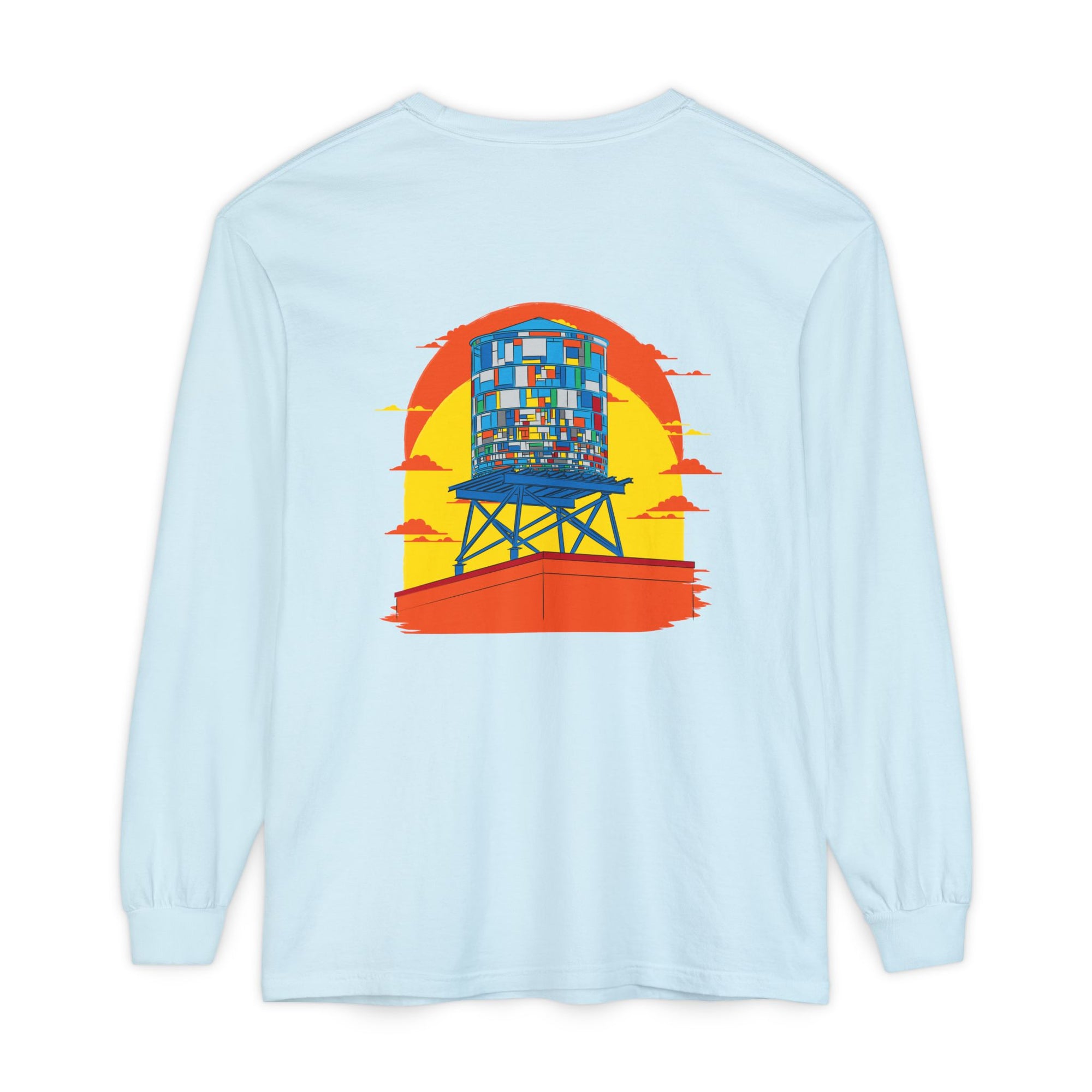 BadBrooklyn Water Tower Sunset Premium Sweatshirt