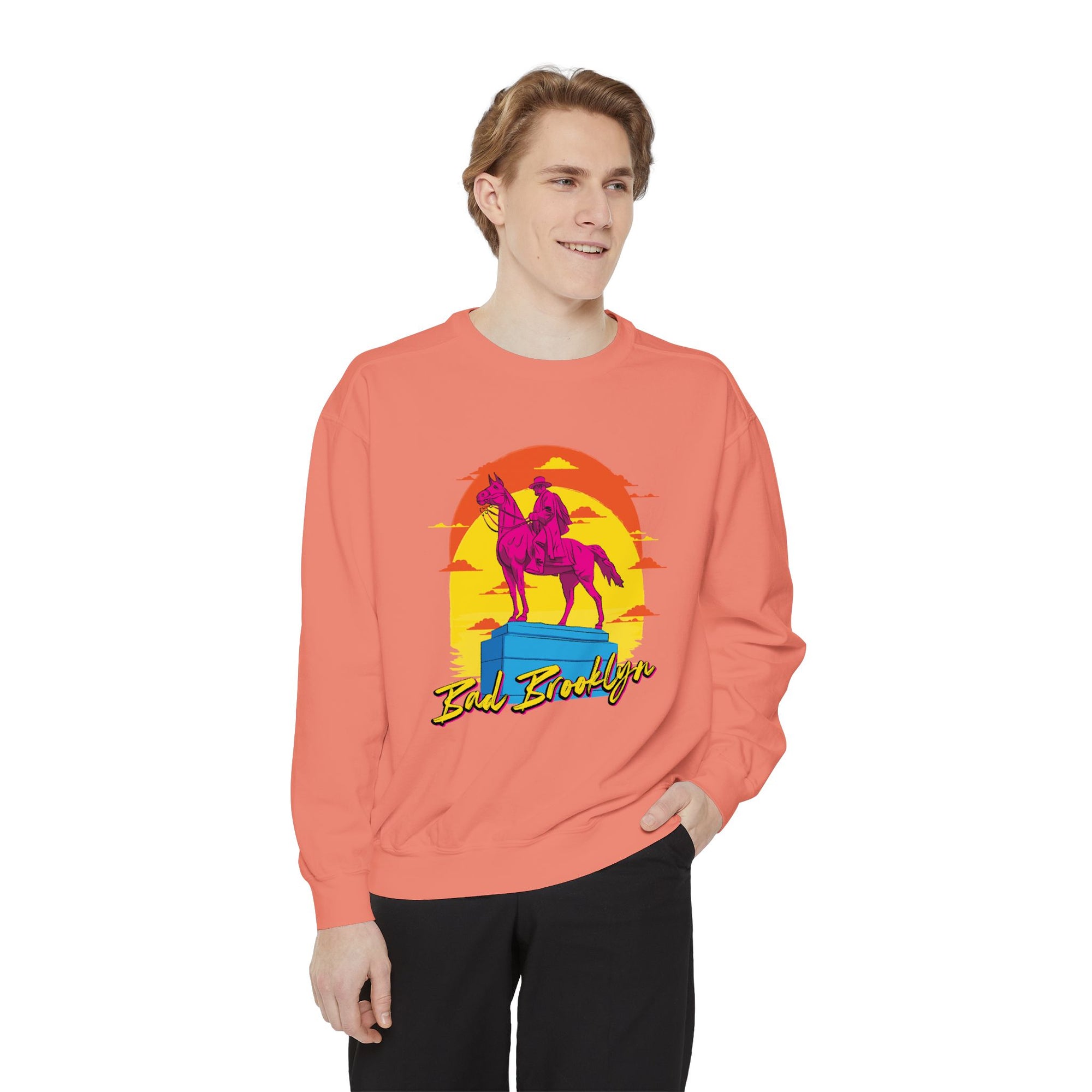 BadBrooklyn Western Cowboy Rider Premium Sweatshirt