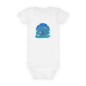 BadBrooklyn Ferris Wheel Baby Short Sleeve Onesie