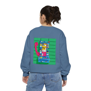 BadBrooklyn Retro Payphone Premium Sweatshirt