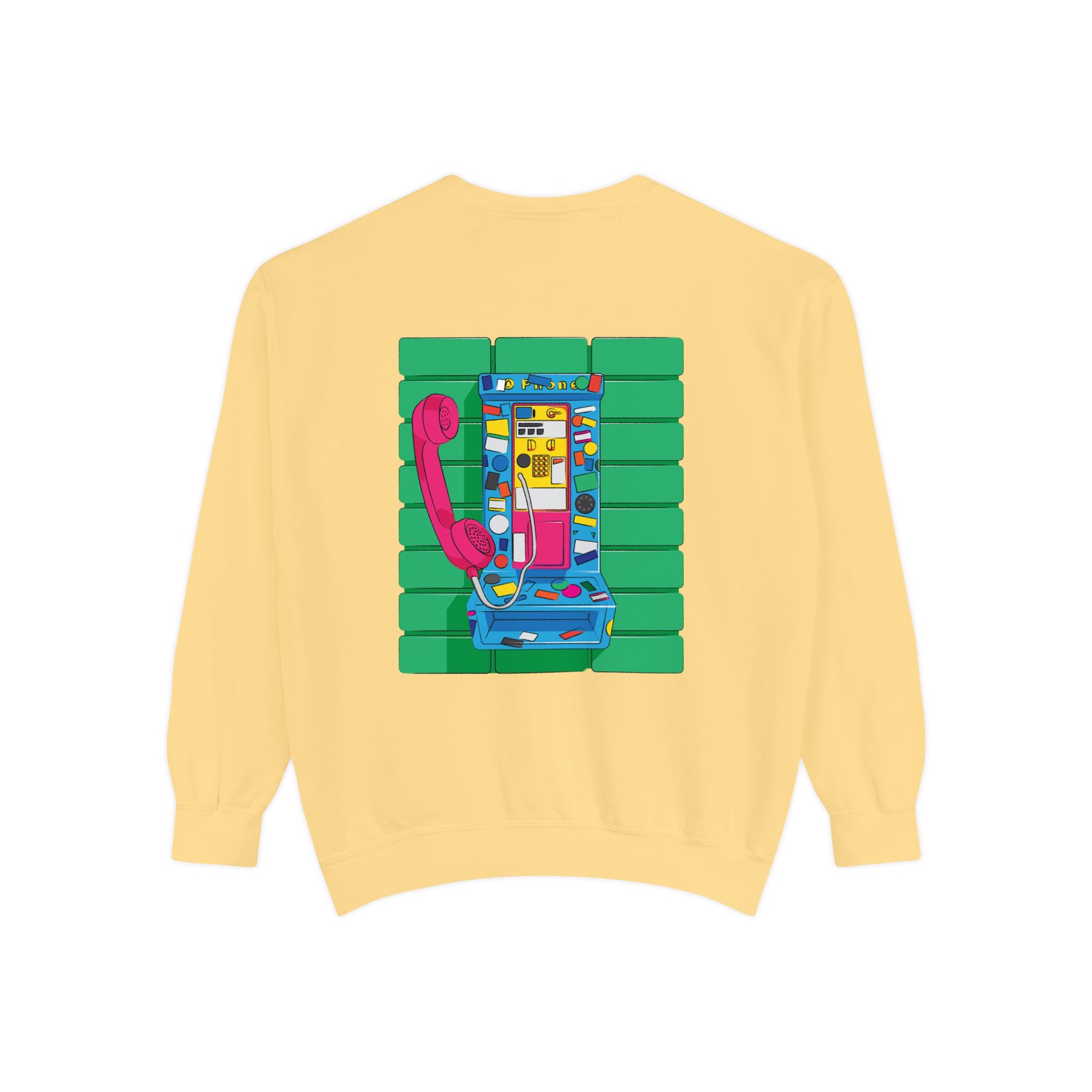 BadBrooklyn Retro Payphone Premium Sweatshirt