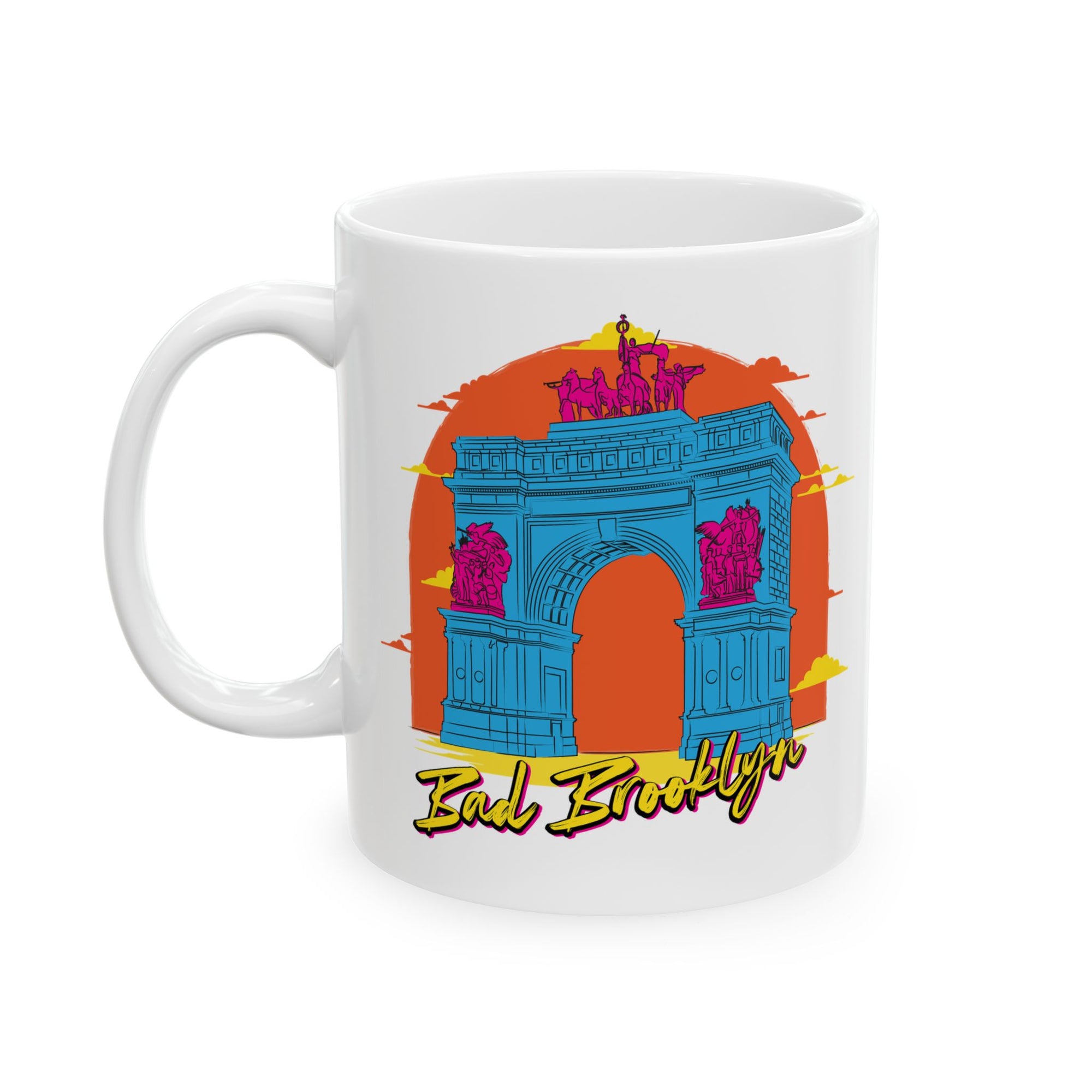 BadBrooklyn Archway Ceramic Coffee Mug