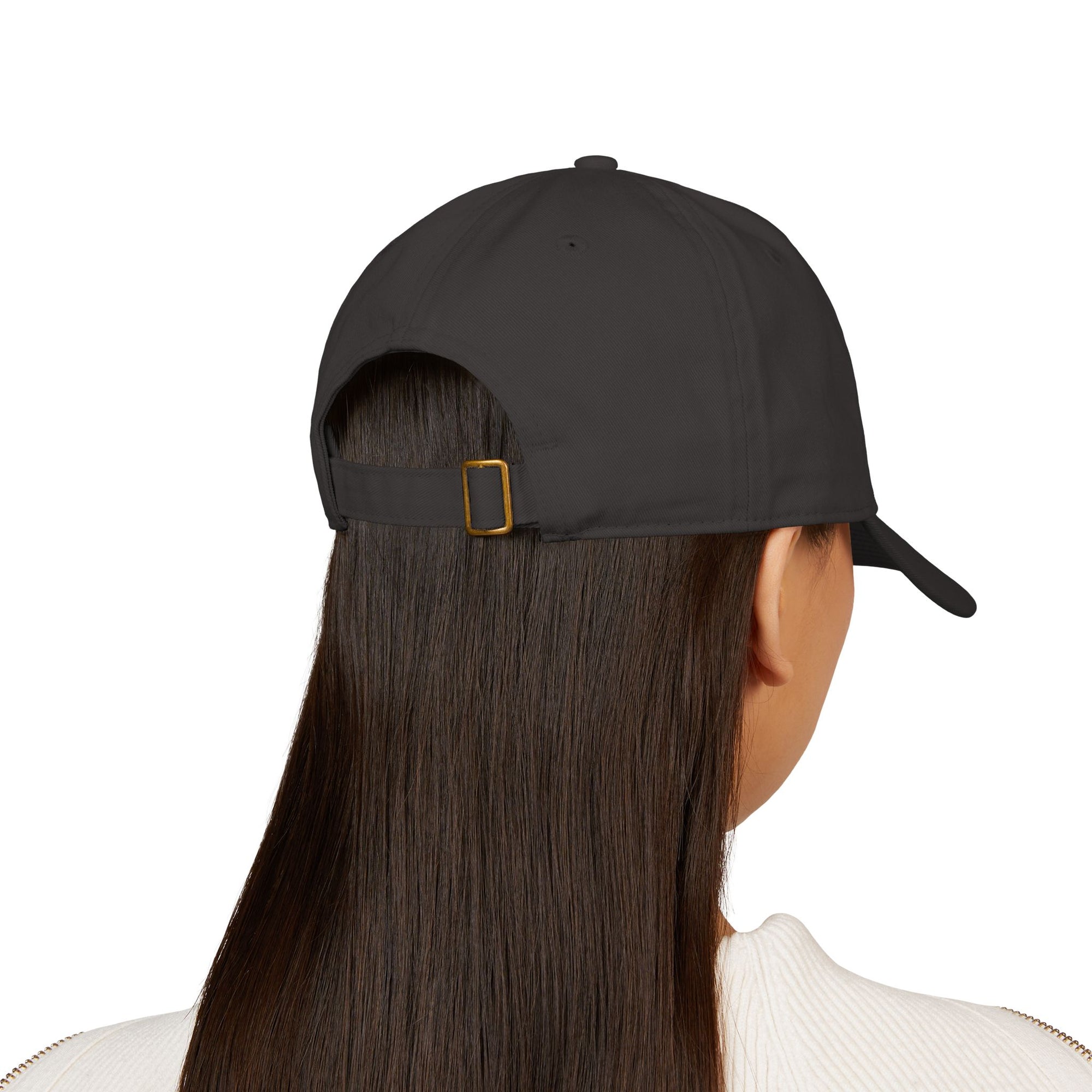 BadBrooklyn Gold Classic Embroidered Baseball Cap