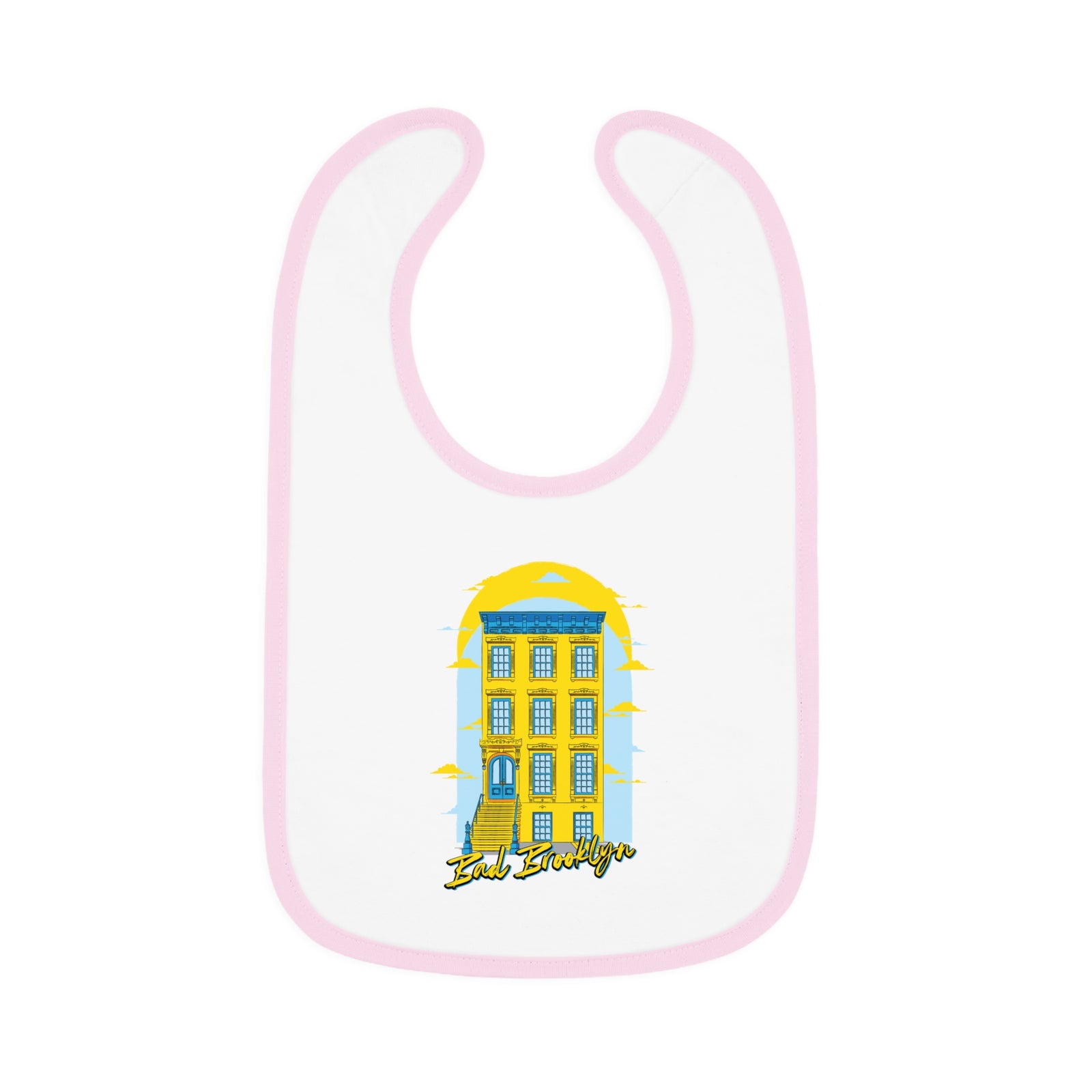BadBrooklyn Classic Building Baby Bib