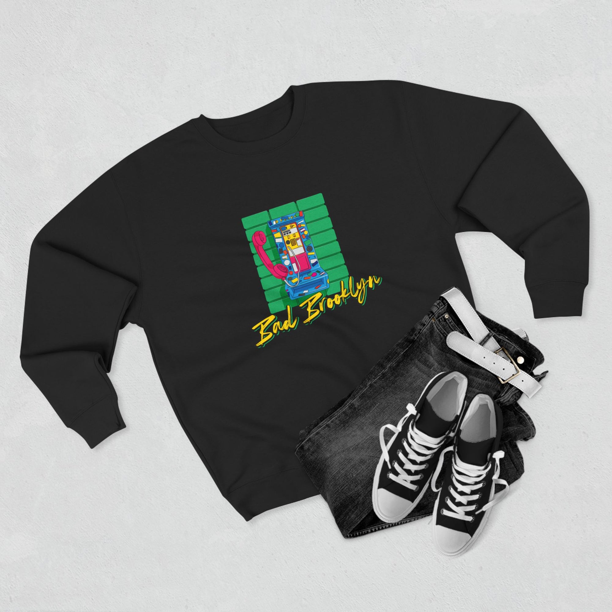 BadBrooklyn Retro Payphone Sweatshirt