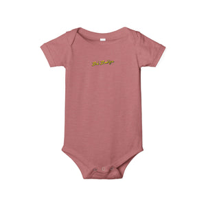 BadBrooklyn Gold Classic Baby Infant Jersey Bodysuit