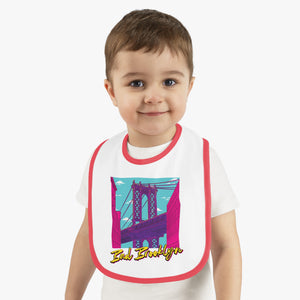 BadBrooklyn Bridge Vibes Baby Bib