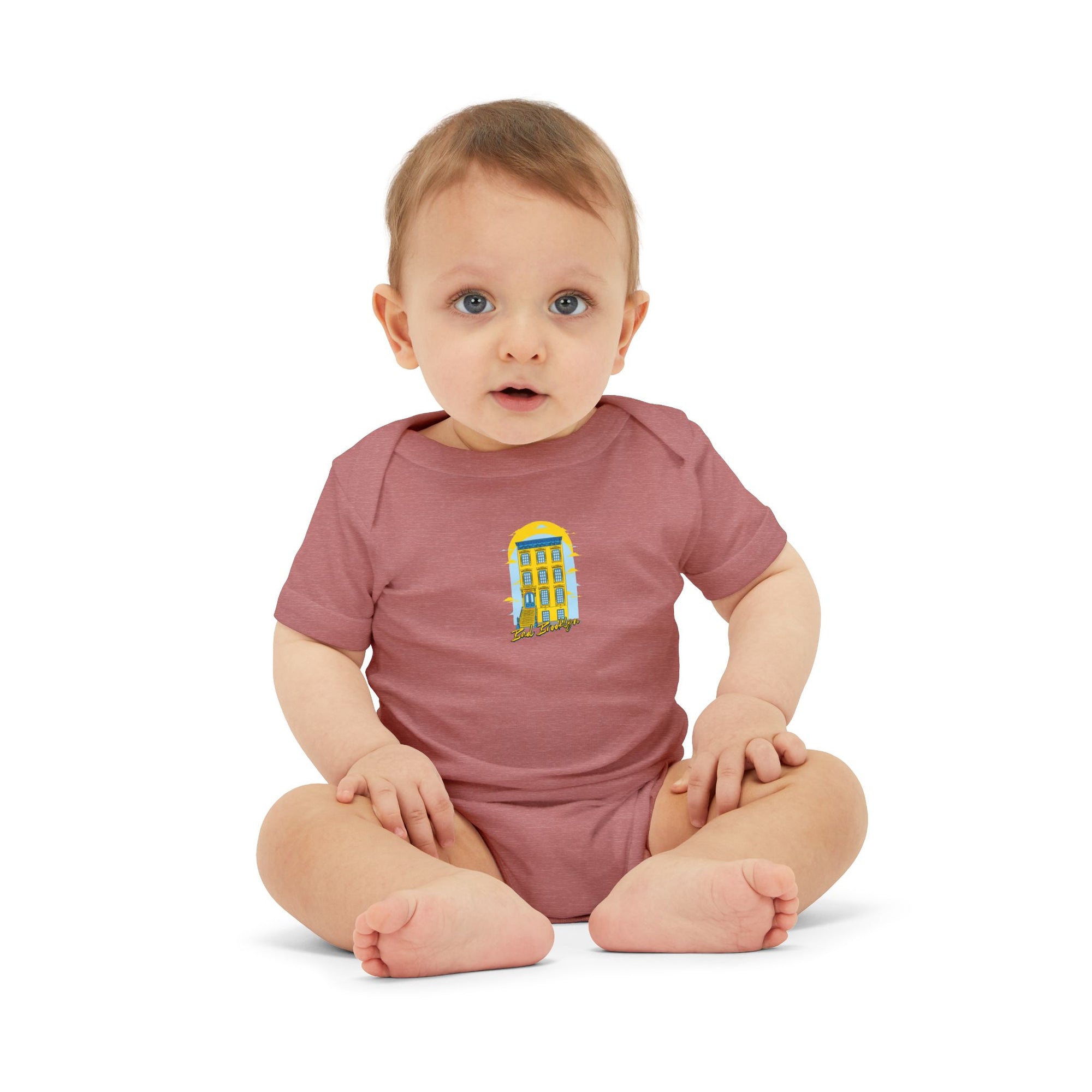 BadBrooklyn Classic Building Baby Infant Jersey Bodysuit