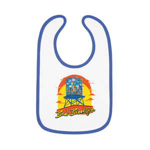 BadBrooklyn Water Tower Sunset Baby Bib
