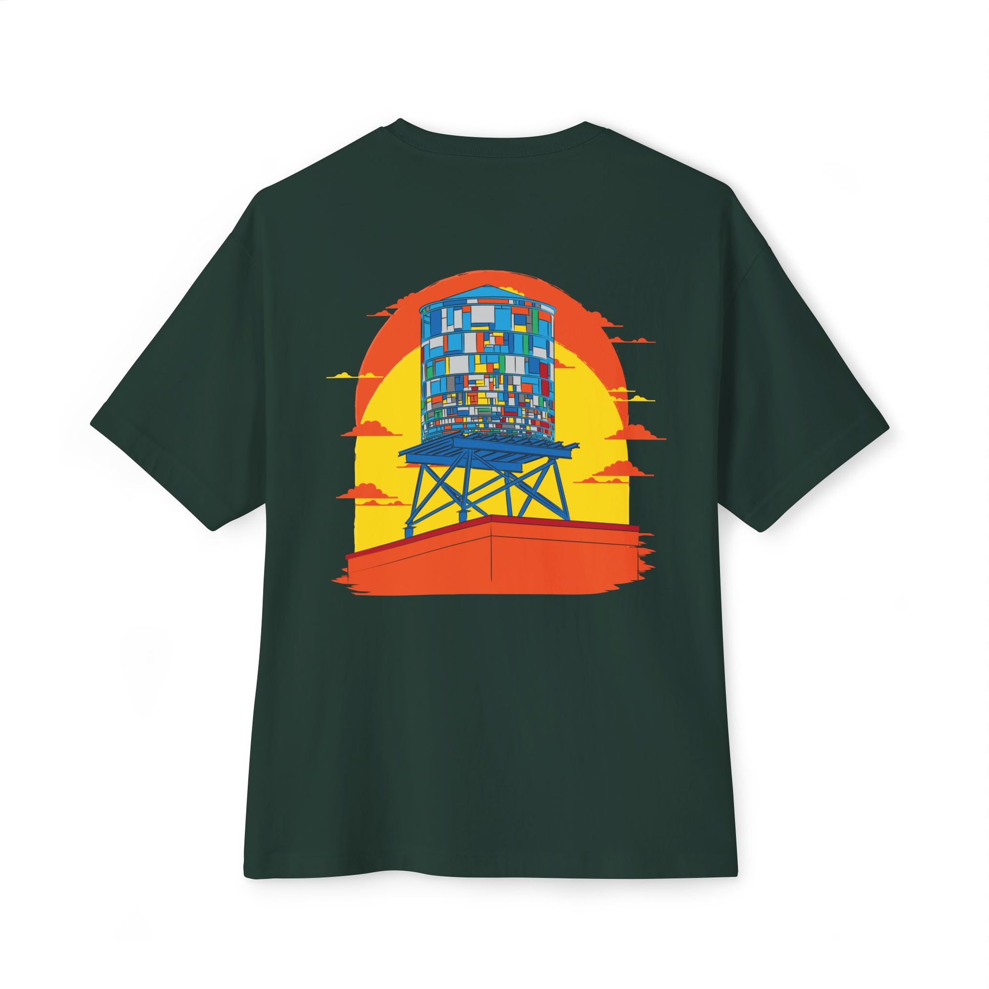 BadBrooklyn Water Tower Sunset Shirt