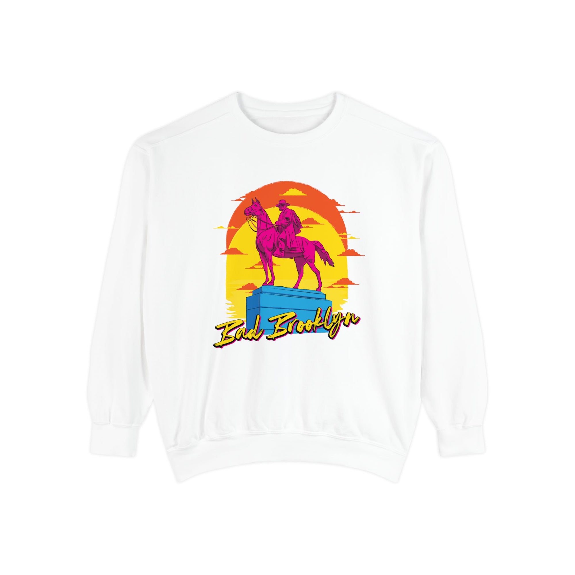 BadBrooklyn Western Cowboy Rider Premium Sweatshirt