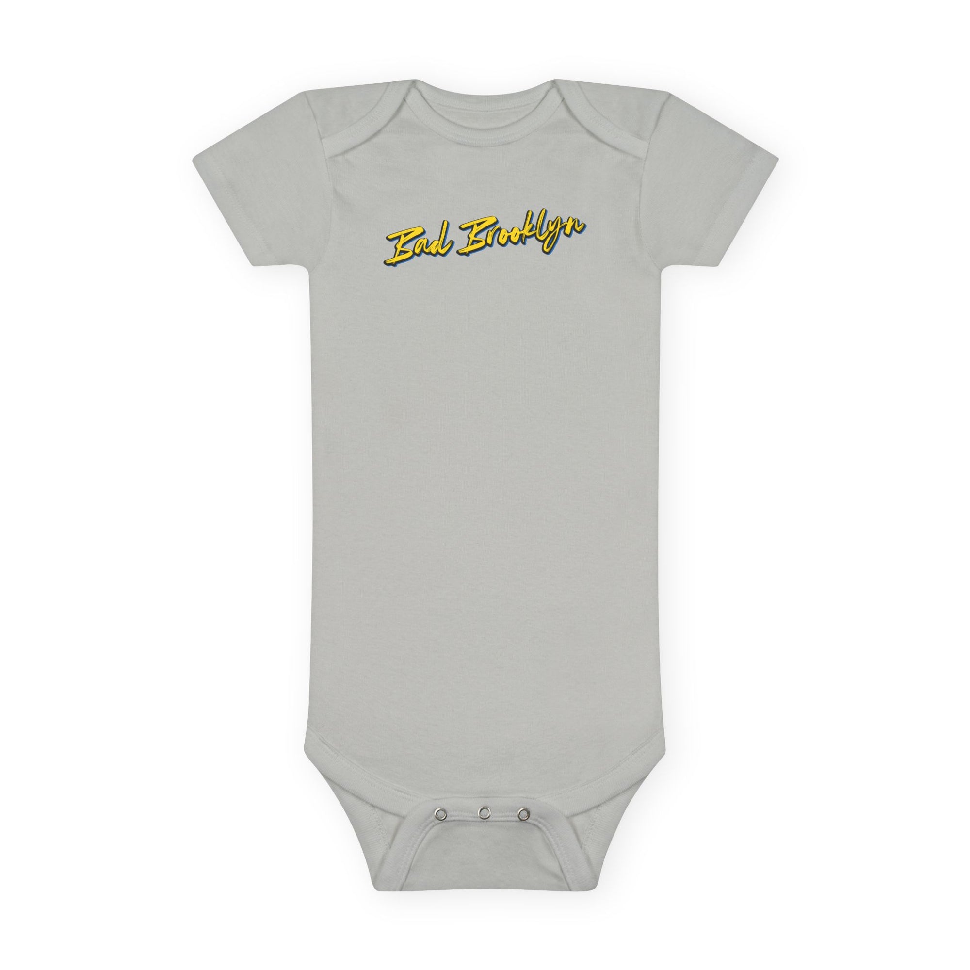 BadBrooklyn Water Tower Sunset Short Sleeve Baby Onesie