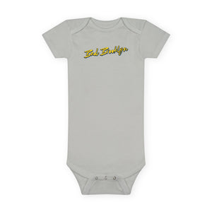 BadBrooklyn Water Tower Sunset Short Sleeve Baby Onesie
