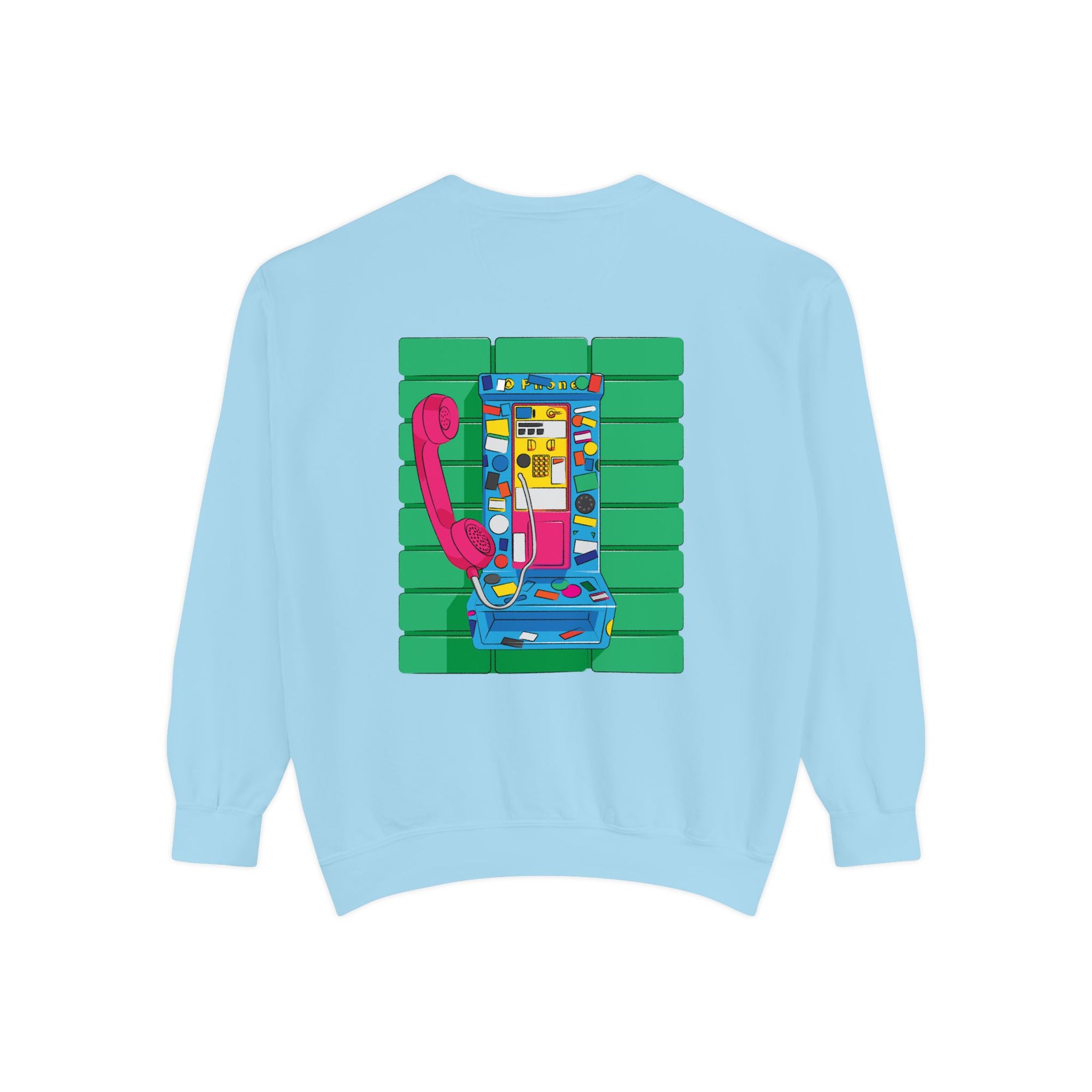 BadBrooklyn Retro Payphone Premium Sweatshirt