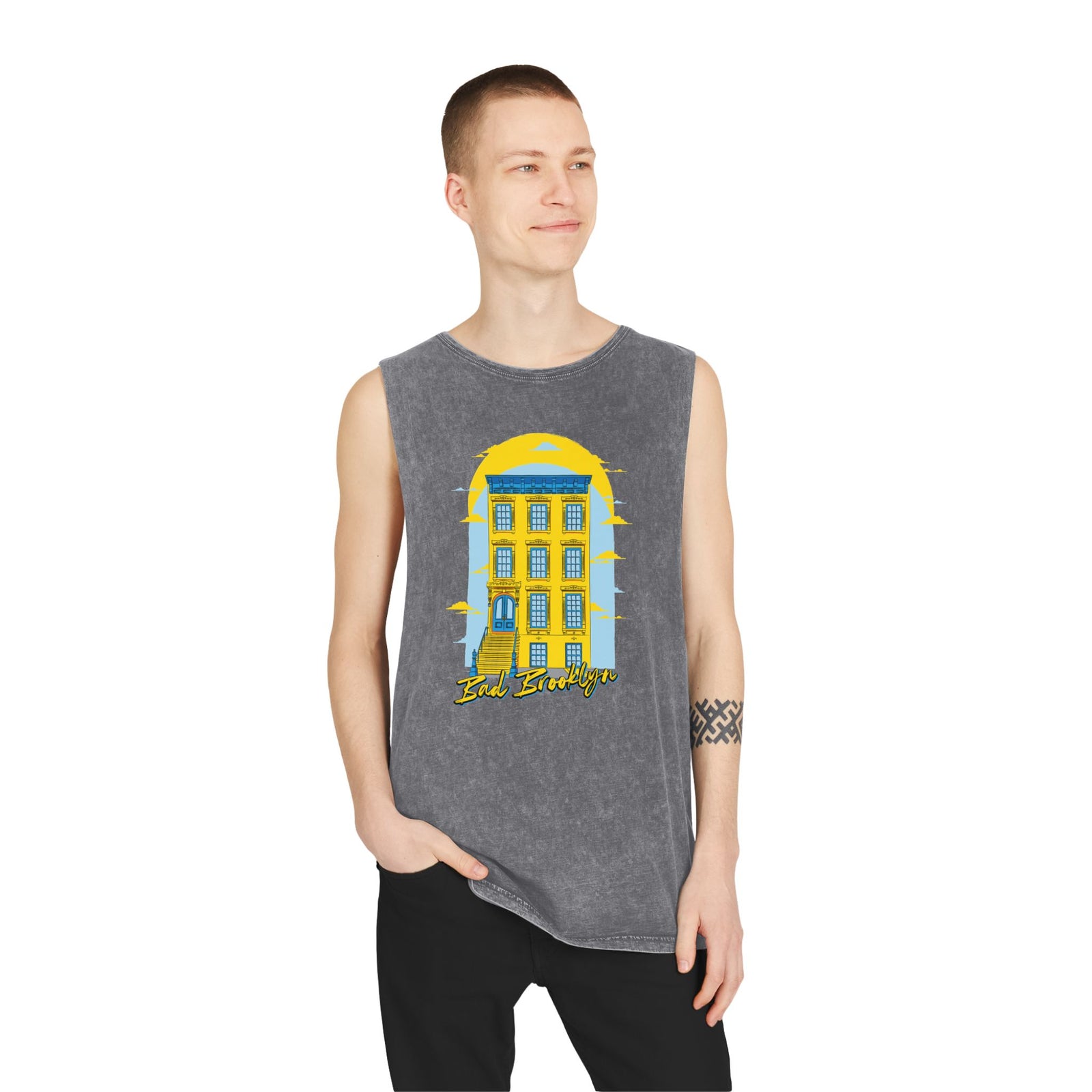 BadBrooklyn Classic Building Stonewash Tank